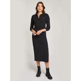 Calvin Klein Jeans Polo Long- Sleeve dress