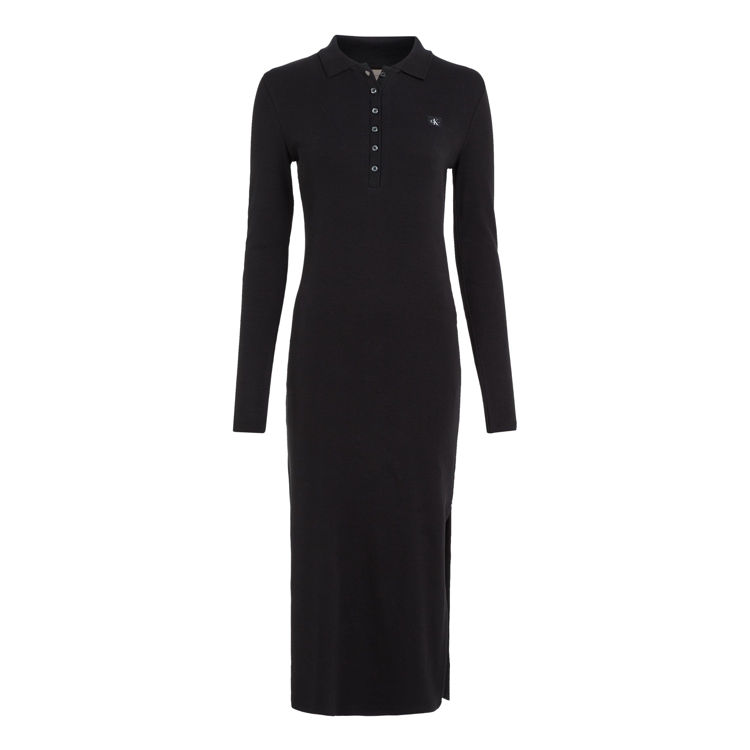 Ck Black - Calvin Klein Jeans - Polo Long- Sleeve dress - 5