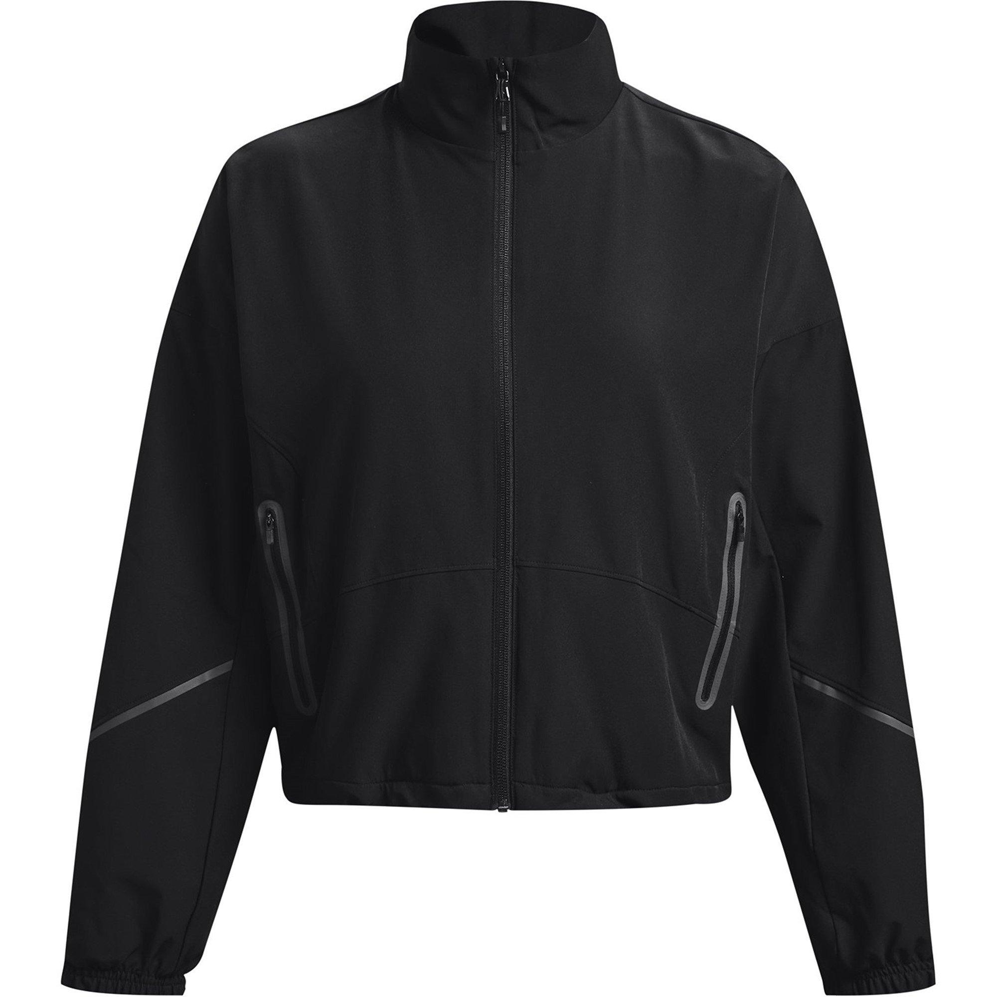 Black - Under Armour - Women's Unstoppable Moisture-Managing Performance Training Jacket - 1