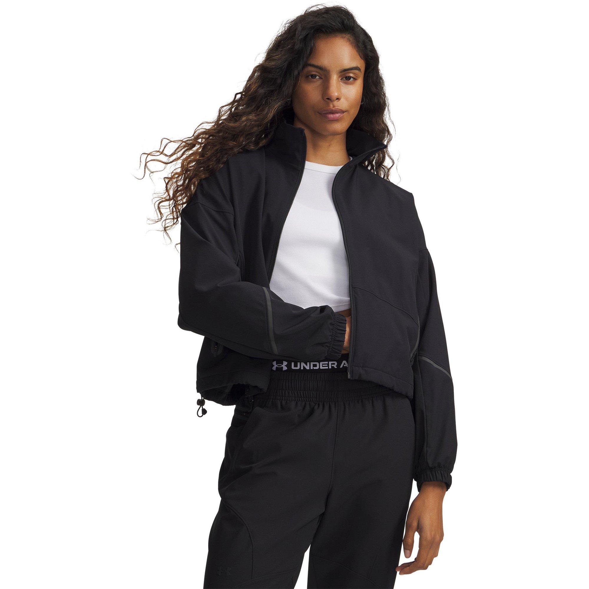 Crna - Under Armour - Women's Unstoppable Moisture-Managing Performance Training Jacket - 3