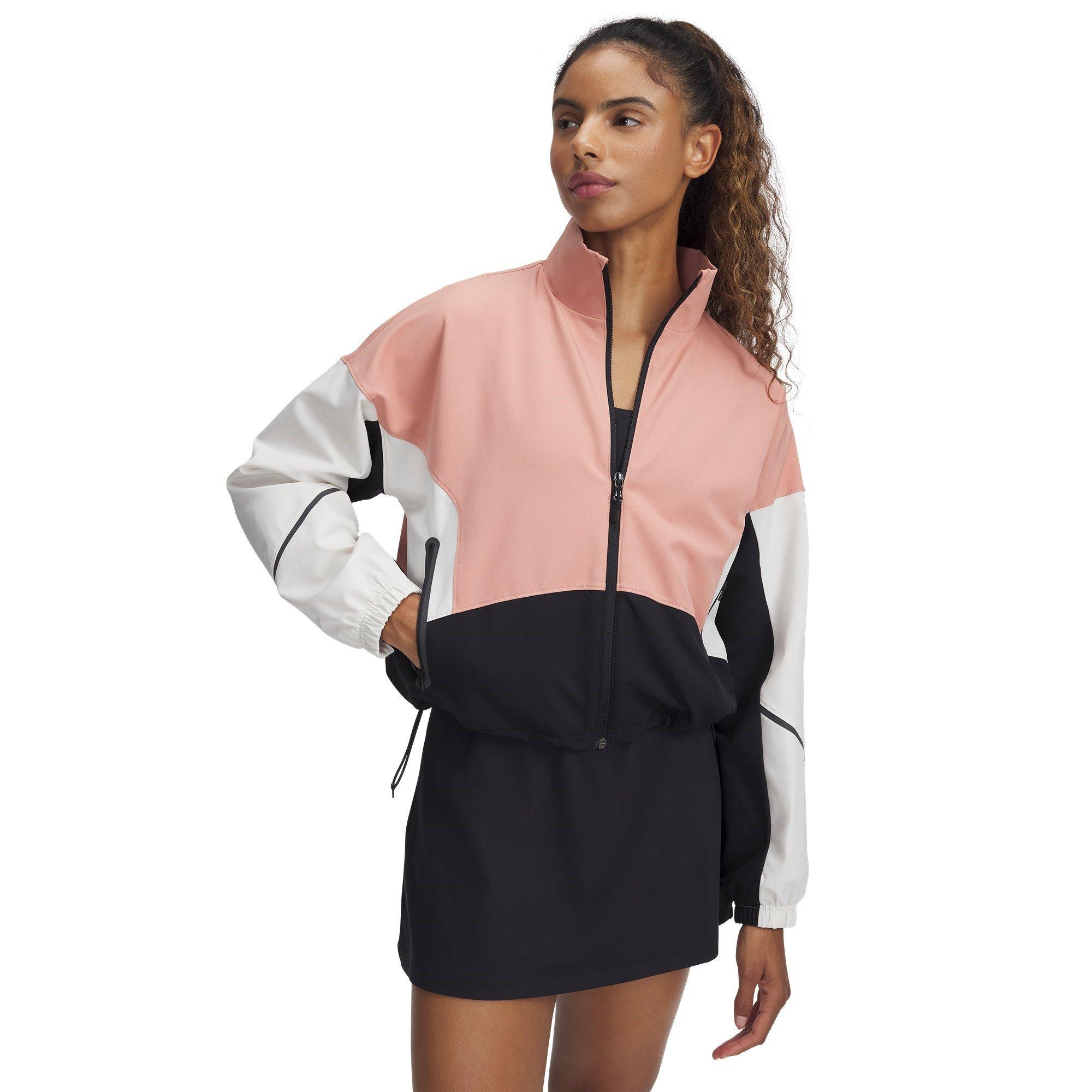 Under Armour Women's Unstoppable Moisture-Managing Performance Training Jacket - Pink - 16 (XL)