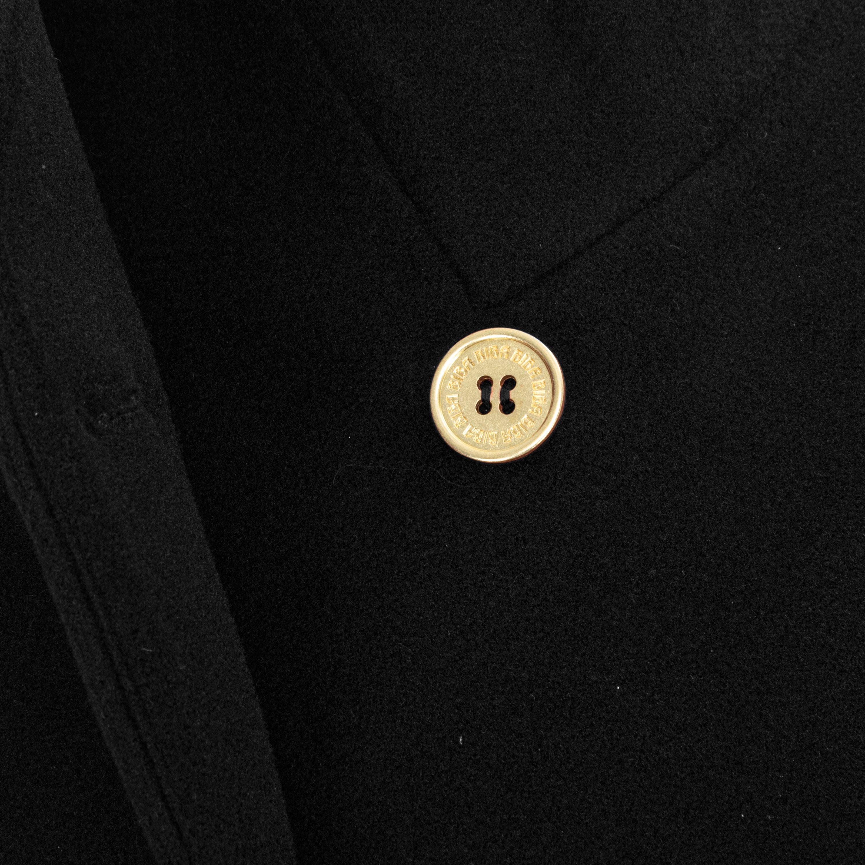 Black - Biba - Women's Billie Belted Long Sleeve Mid-Length Overcoat - 4