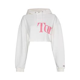 Tommy Jeans TJW SUPER CROP BOLD TOMMY HOODIE