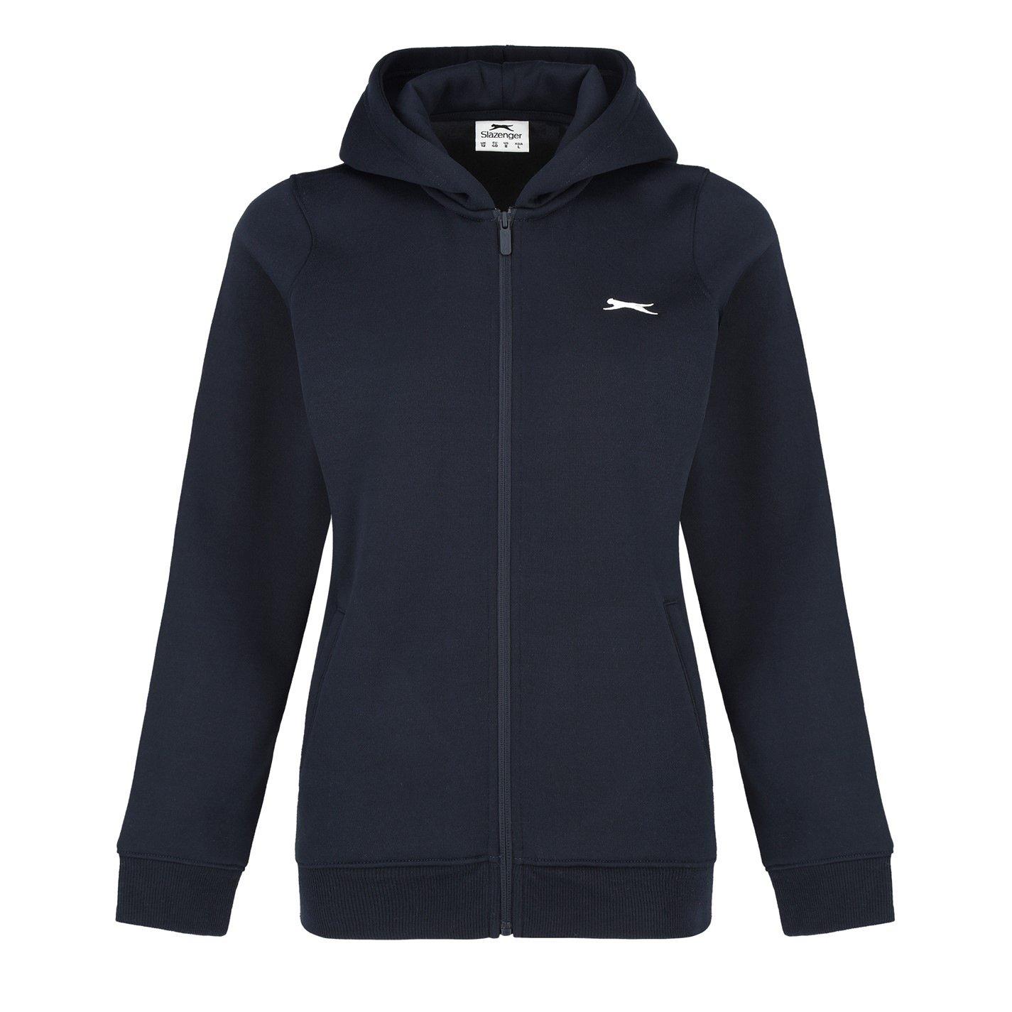Slazenger Women's Fitted Full Zip Hoodie - Navy - 20 (3XL)