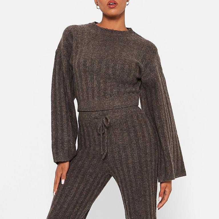 CHOCOLAT - jours pour changer d'avis - ISAWITFIRST Recycled Knit Blend Wide Rib Jumper Co-Ord - 2