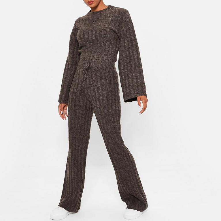 CHOCOLAT - jours pour changer d'avis - ISAWITFIRST Recycled Knit Blend Wide Rib Jumper Co-Ord - 3