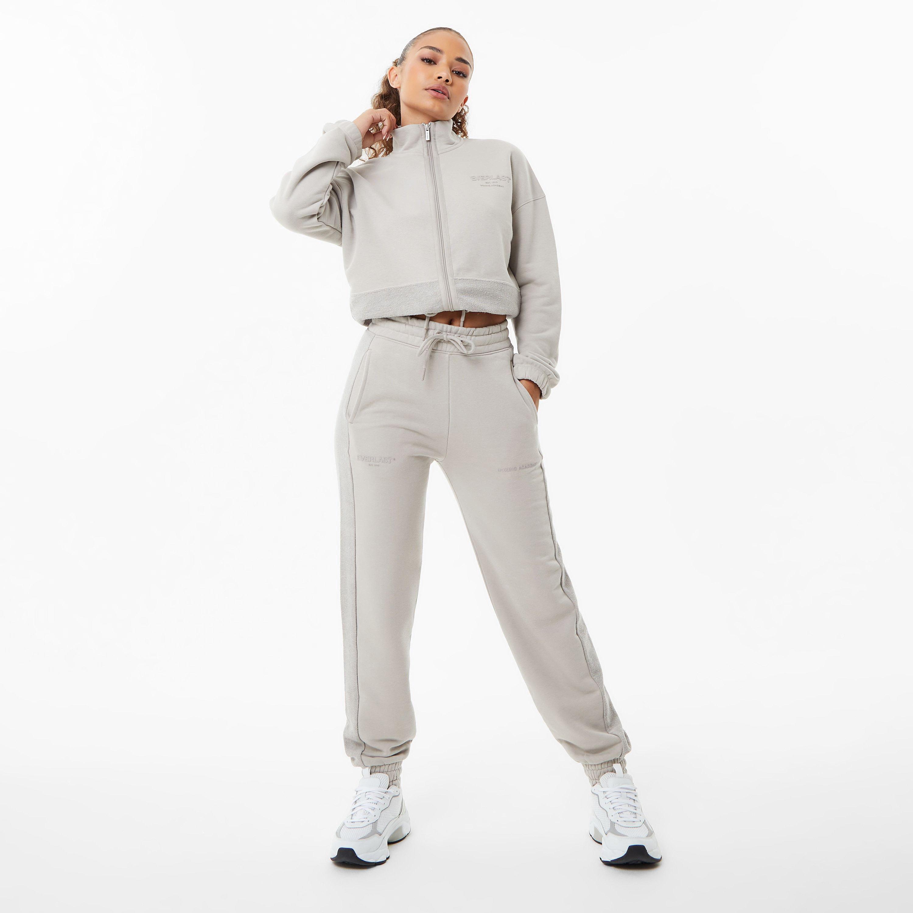 Opal Grey - Everlast - LB Zip Up Sweatshirt Womens - 4