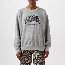 Ganni Graphic Crewneck Jumper