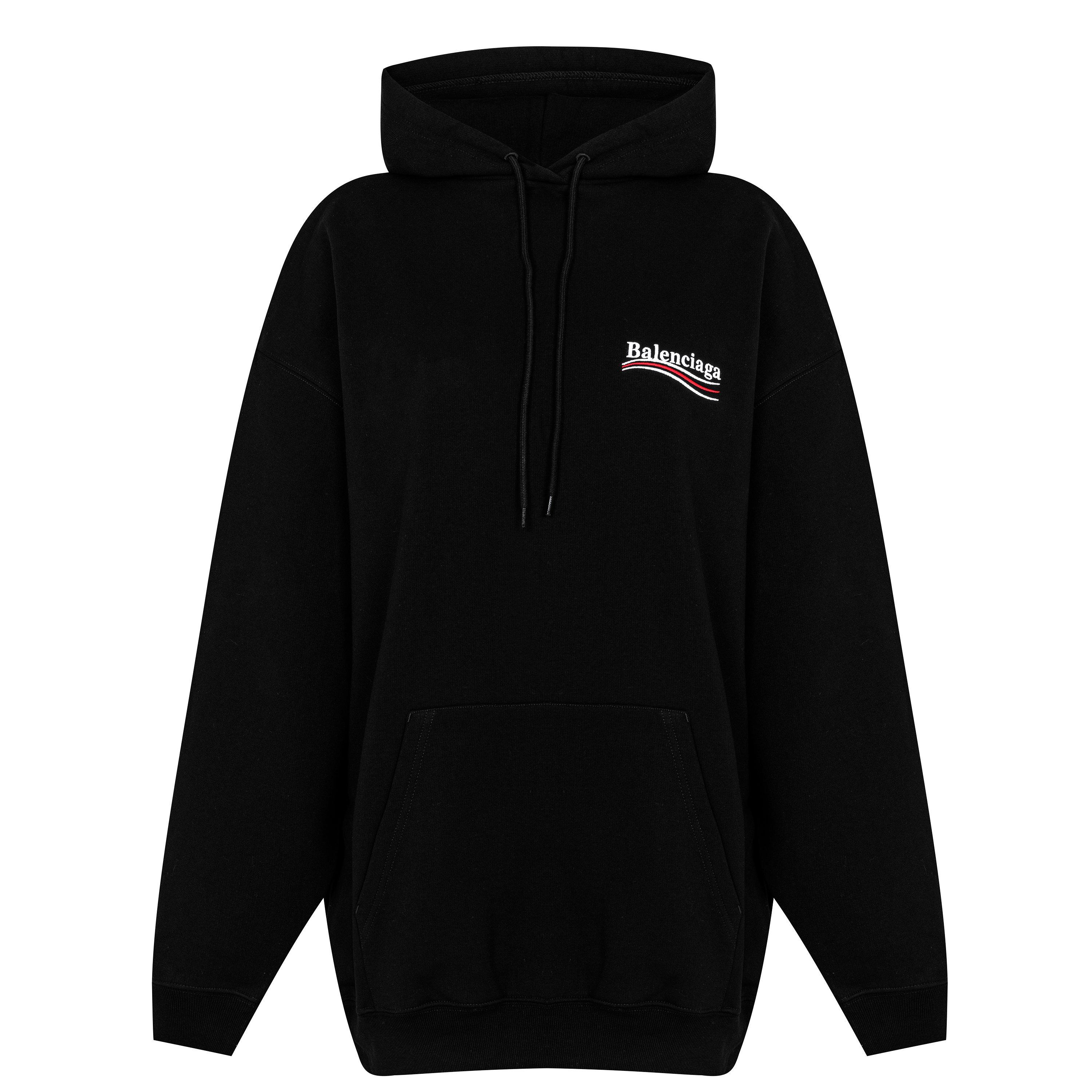Black 1070 - Balenciaga - Political Campaign Hoodie - 5