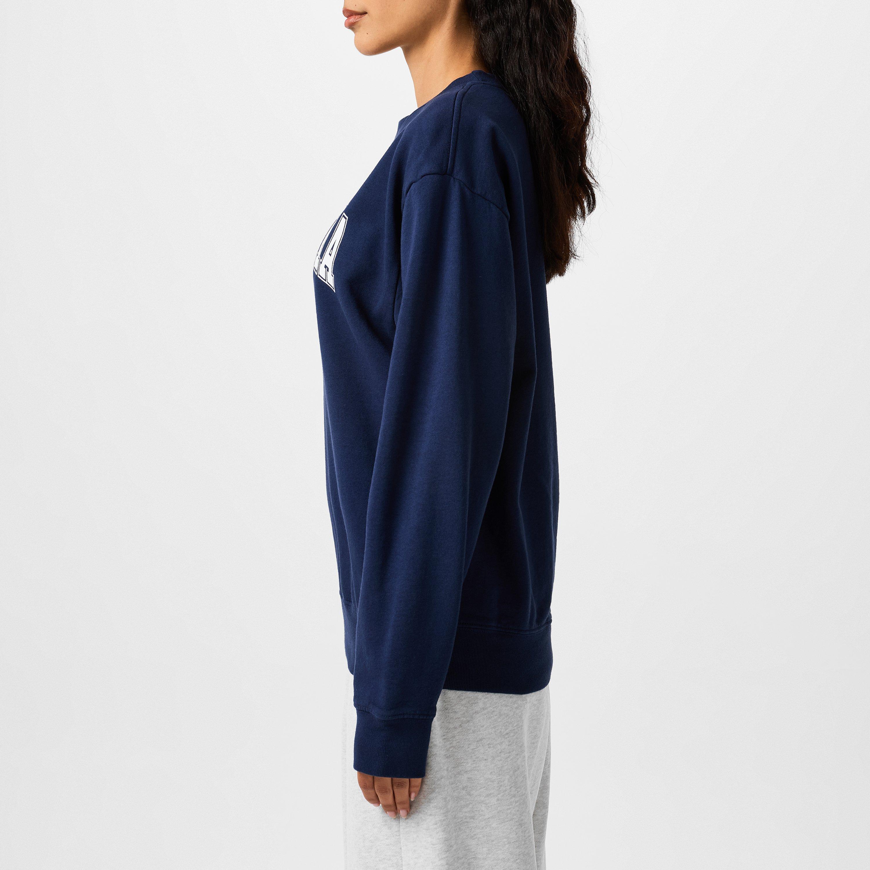 Navy White - Sporty and Rich - California Sweatshirt - 2