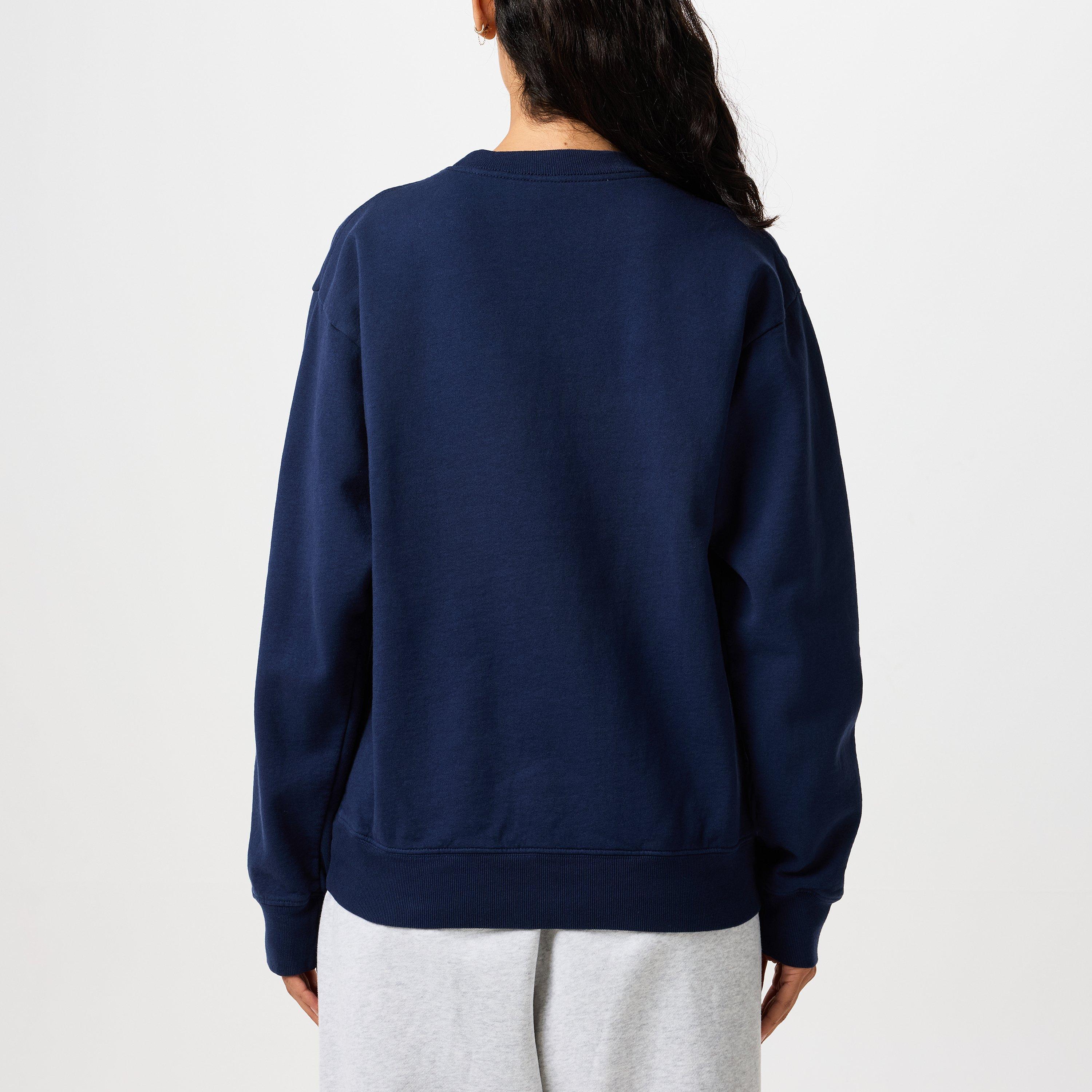 Navy White - Sporty and Rich - California Sweatshirt - 3