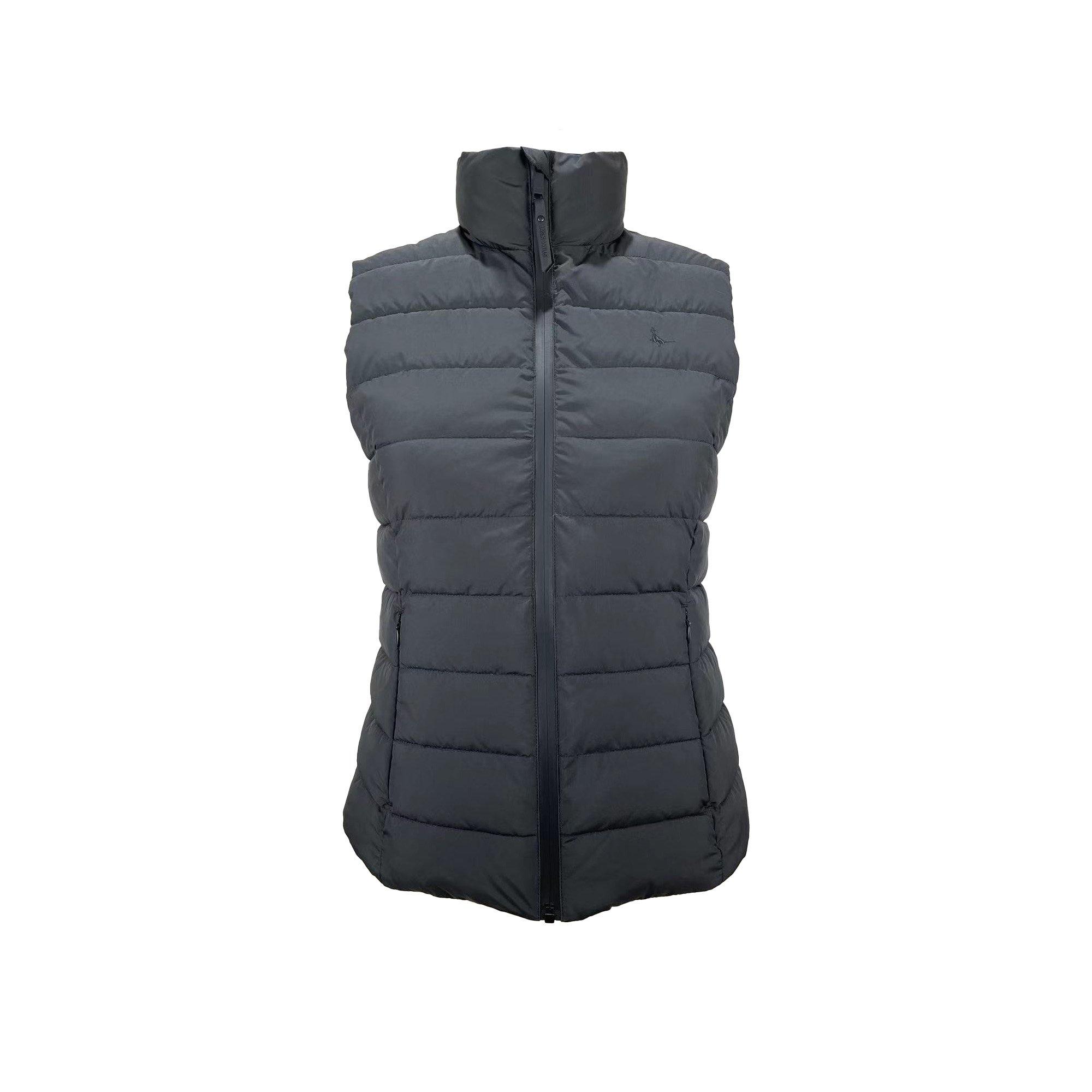 Negro - Jack Wills - Badwell Lightweight Waterproof Puffer Gilet - 3