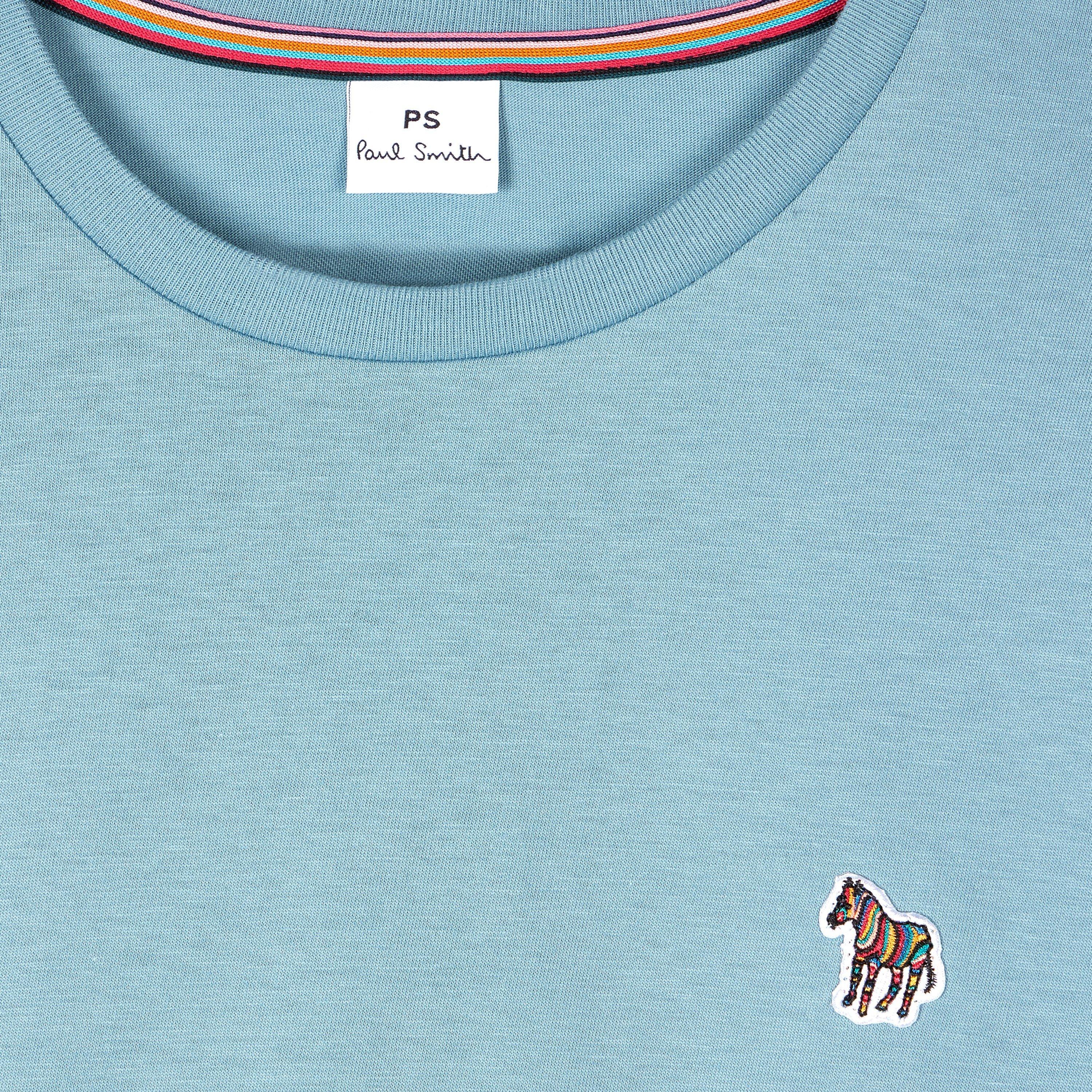 Blue - PS Paul Smith - Zebra Short Sleeve T Shirt - 2