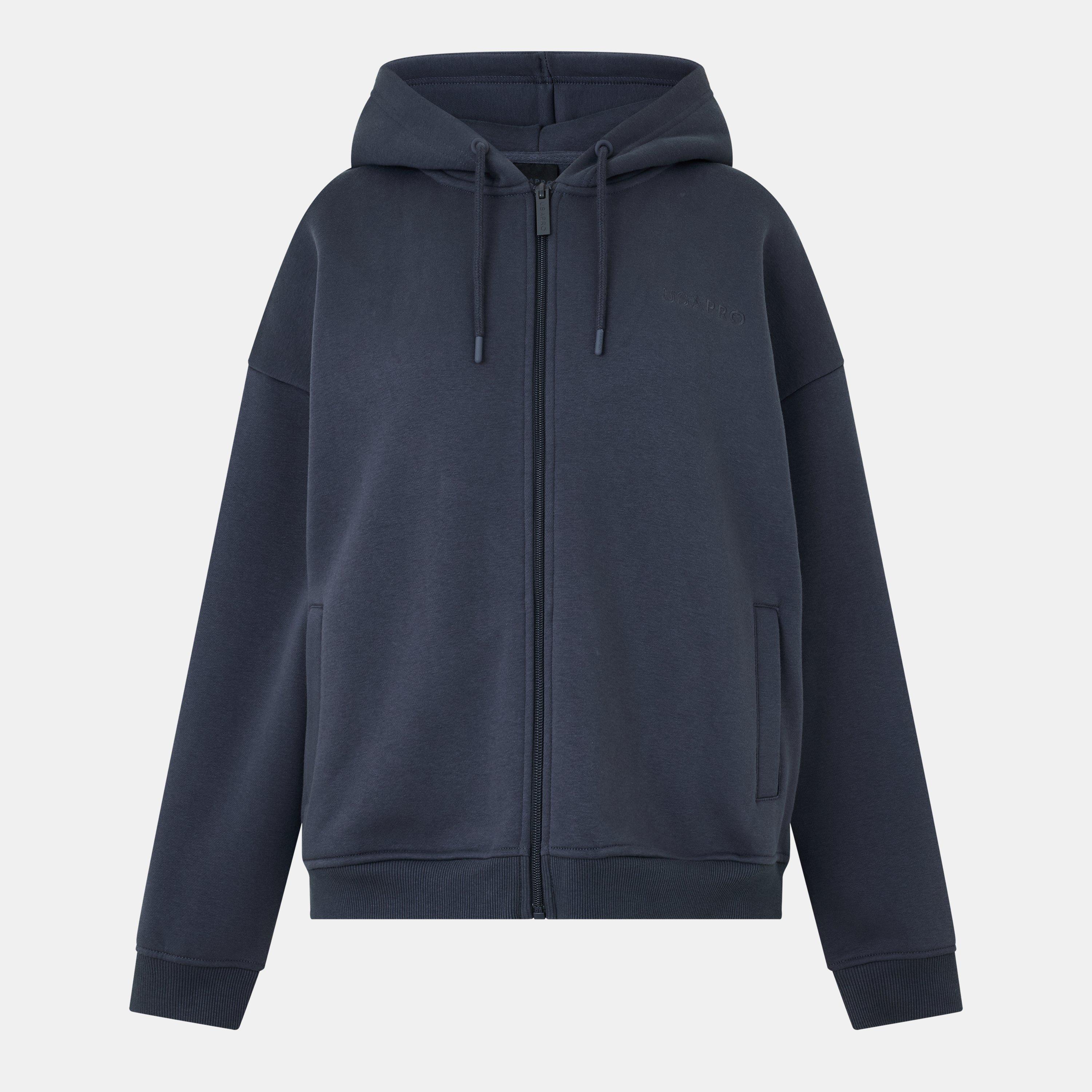 Usa Pro Women's Oversized Hoodie - Charcoal - 12 (40)