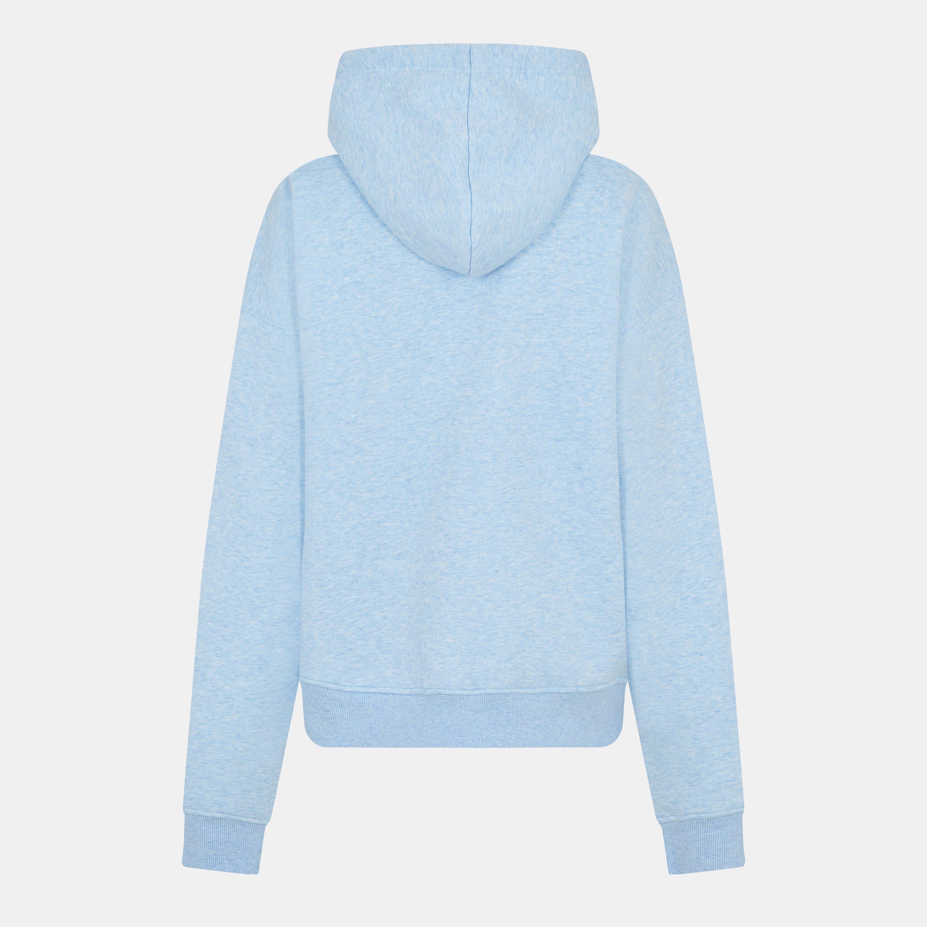 Blue Marl - USA Pro - Oversized Hoodie Womens - 2