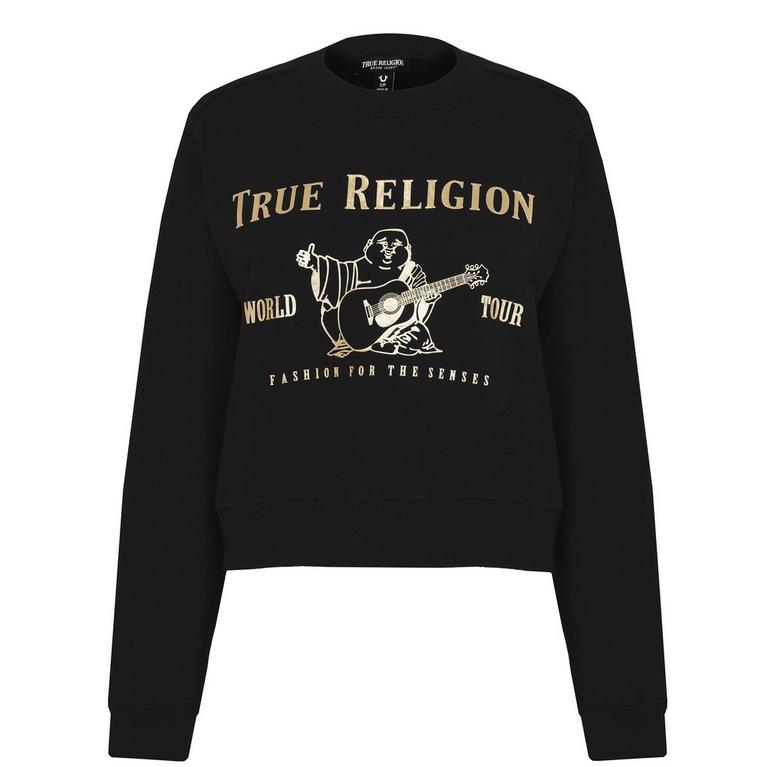Noir/Or - True Religion - Buddha Sweater - 1