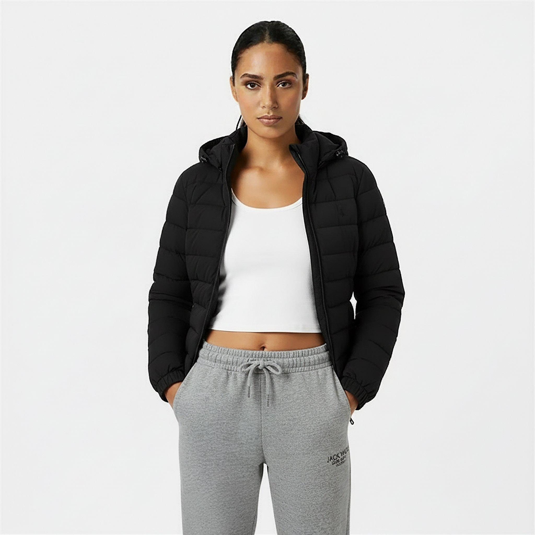 Crna - Jack Wills - LUNA PADDED PUFFER JACKET - 3