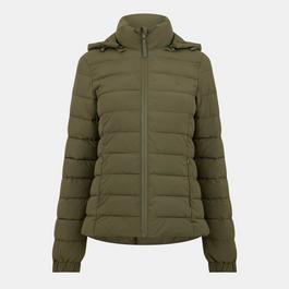 Jack Wills Luna Hooded Puffer Jacket Womens