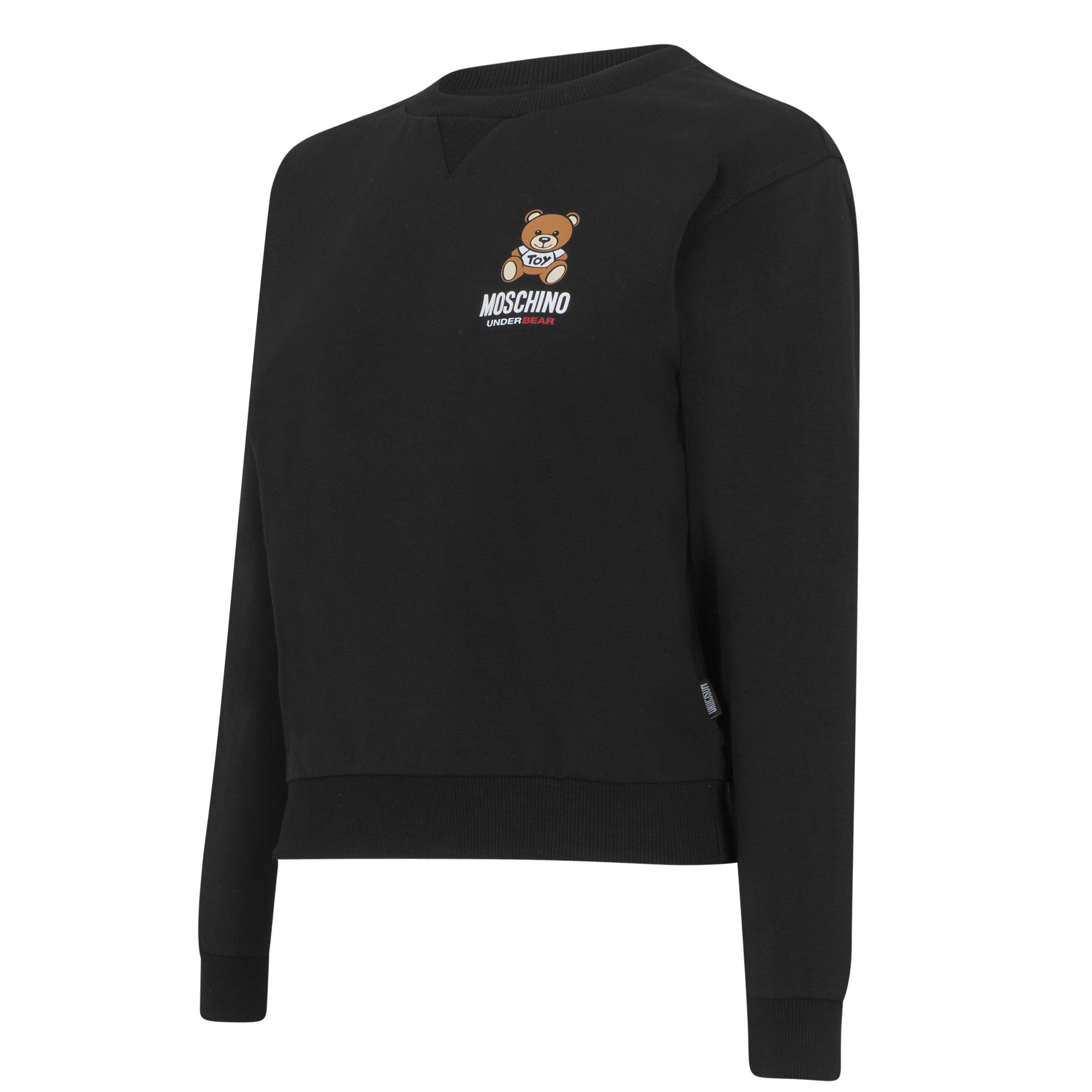 Black 0555 - Moschino - Underbear Sweatshirt - 9