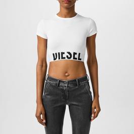 Diesel Uftee sport Cropped T shirt