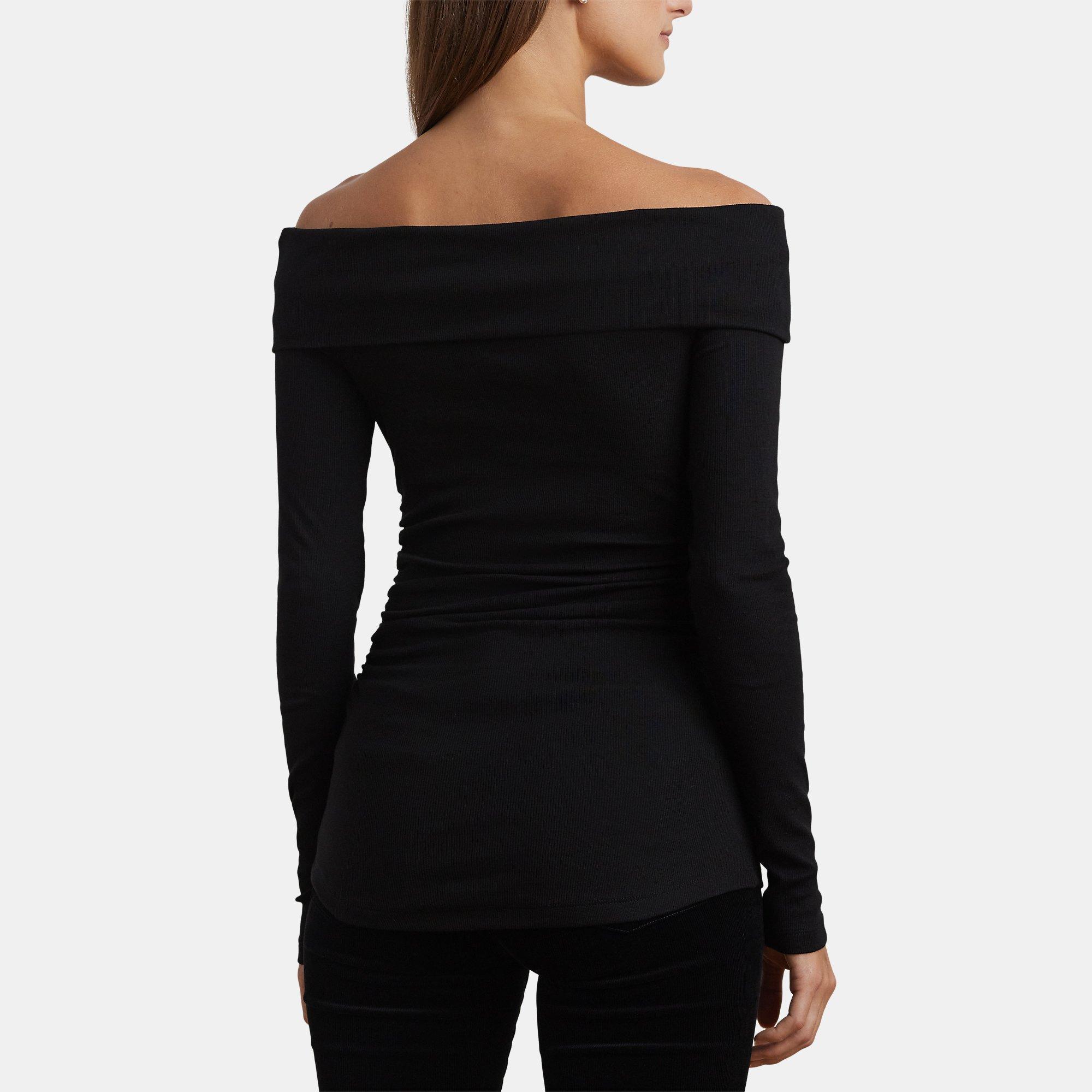 Black - Lauren by Ralph Lauren - Arenne Top - 2