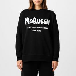 Alexander McQueen Graffiti Sweatshirt