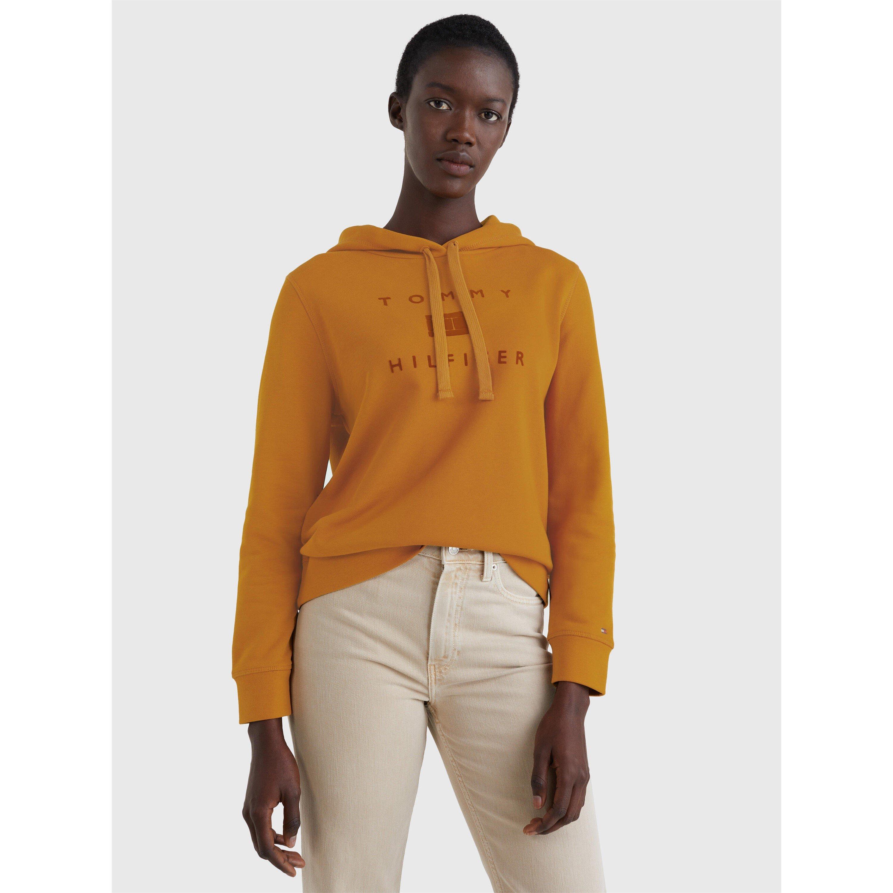Crest Gold - Tommy Hilfiger - Regular Flock Hoodie - 3