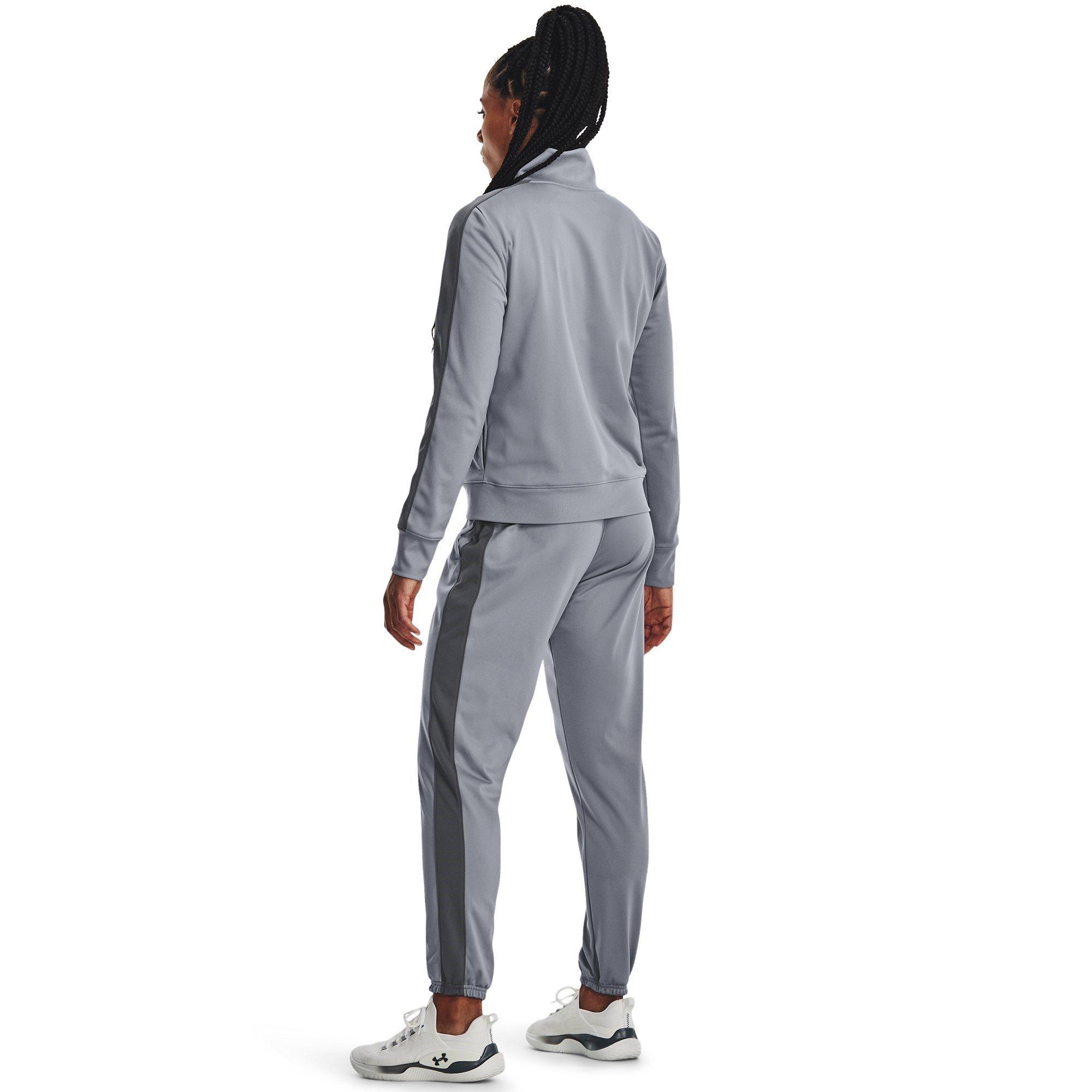 Gris - Under Armour - Tricot Tracksuit Womens - 3