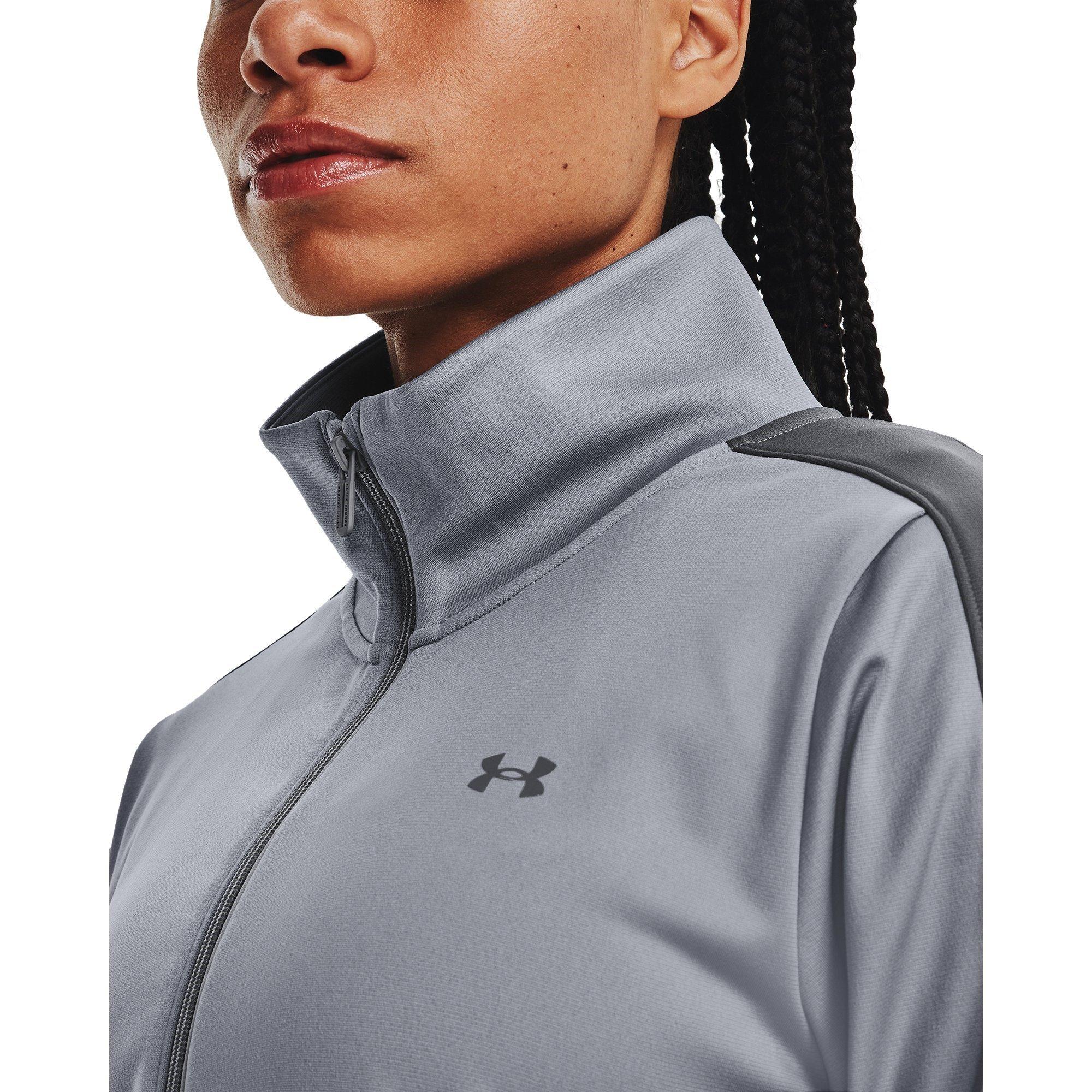 Gris - Under Armour - Tricot Tracksuit Womens - 4