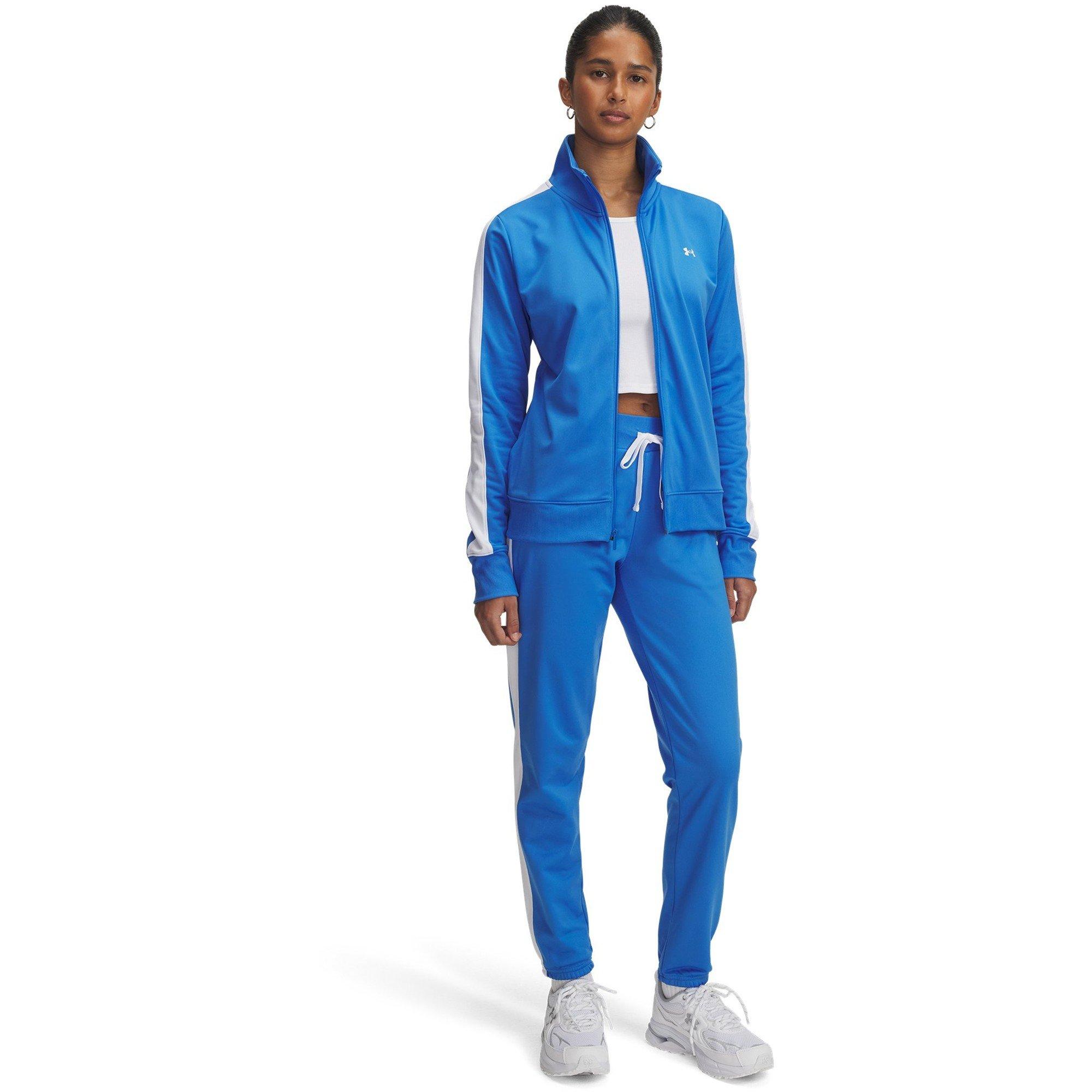 Under Armour Women's Tricot Tracksuit - Blue - 8 (XS)
