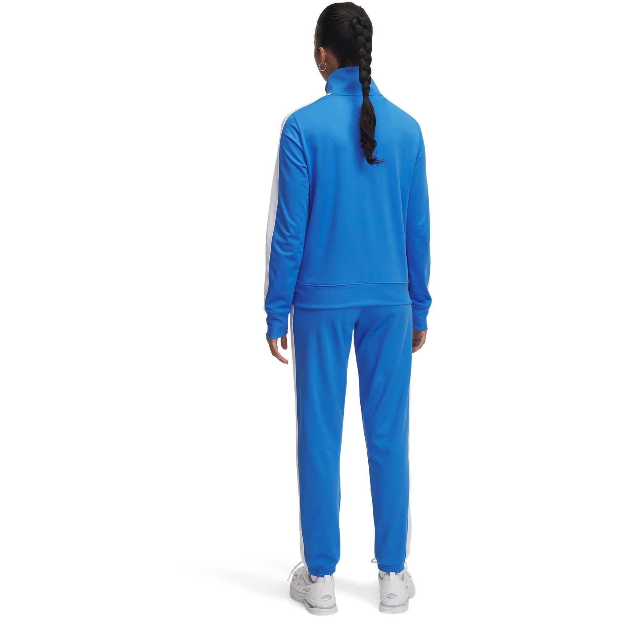 Blue - Under Armour - Tricot Tracksuit Womens - 2