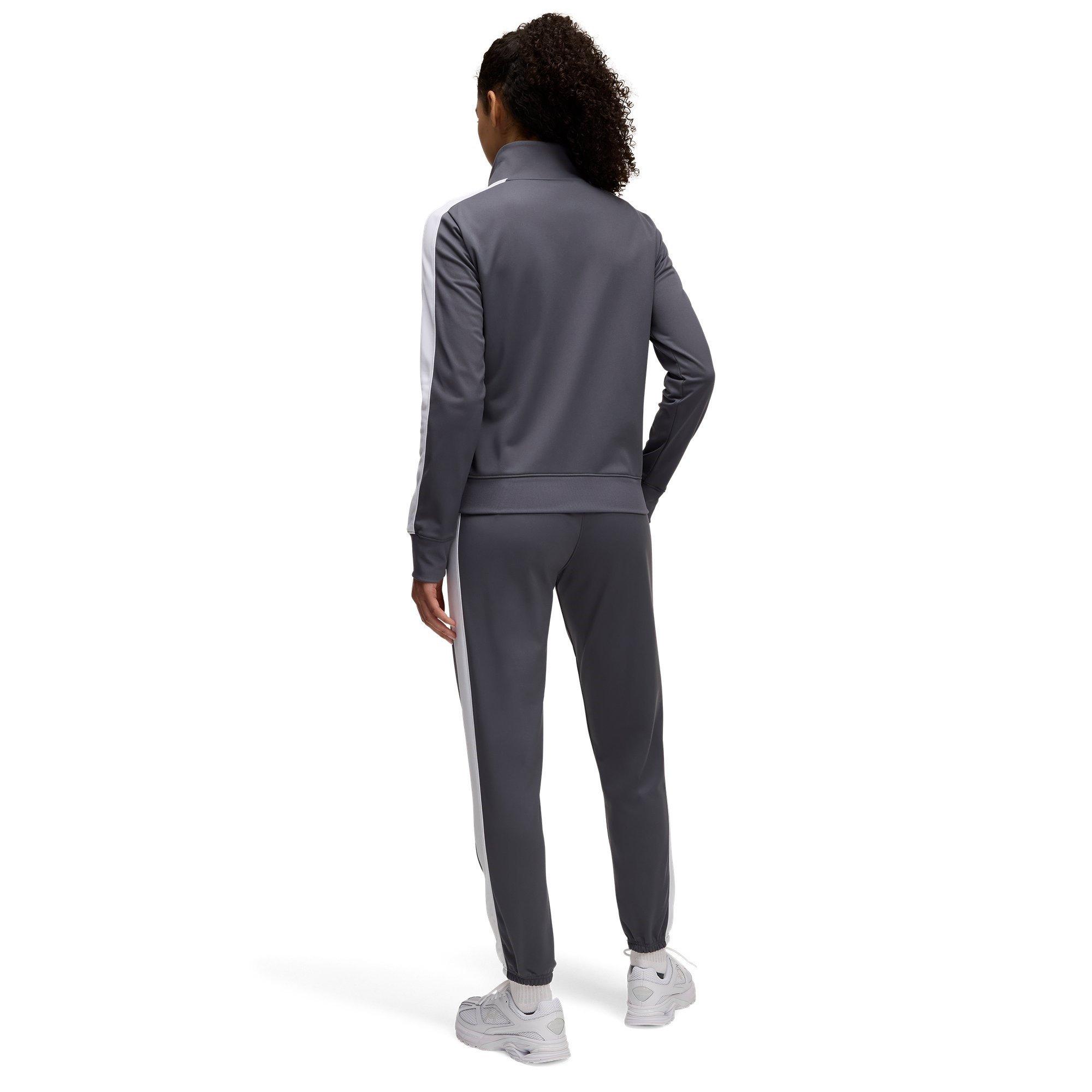 Grey - Under Armour - Armour Tricot Tracksuit Womens - 2