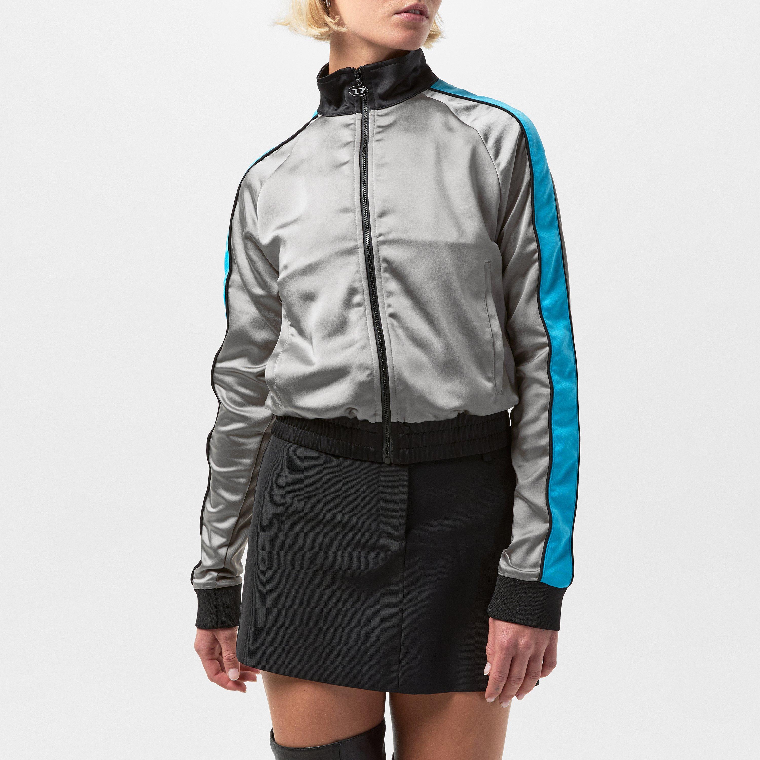 Grey - Diesel - Women's  Weather-Resistant Softshell Jacket - 3