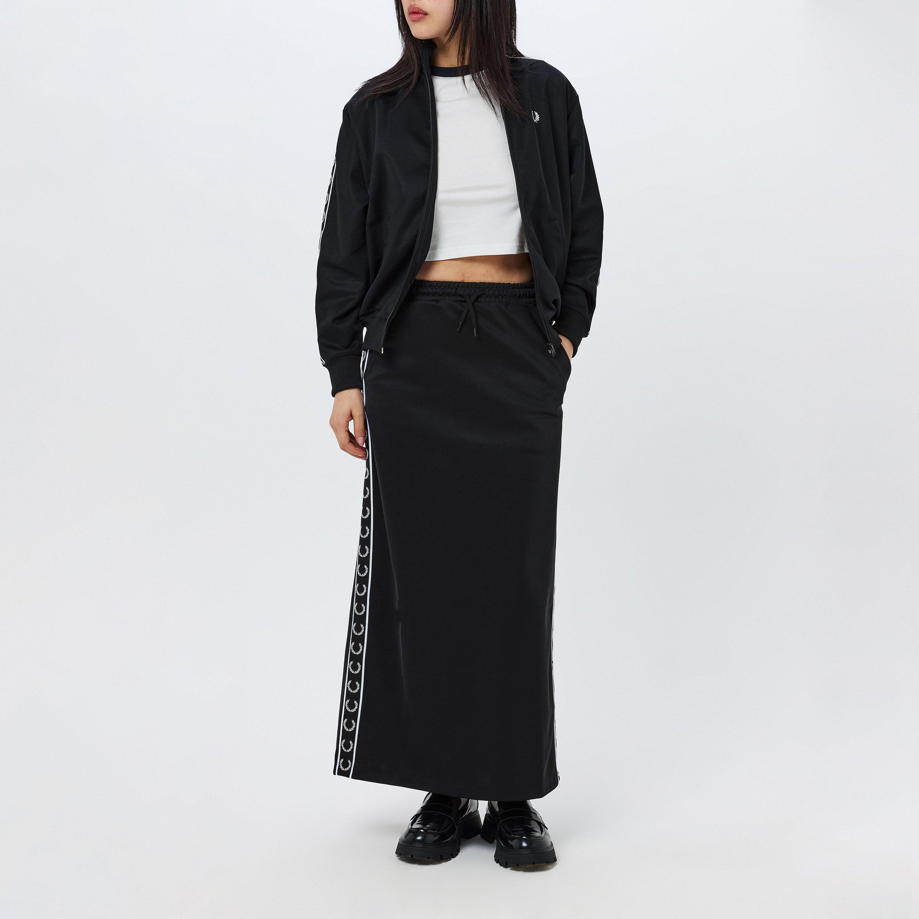 BLACK - Fred Perry - Taped Track Jacket - 6