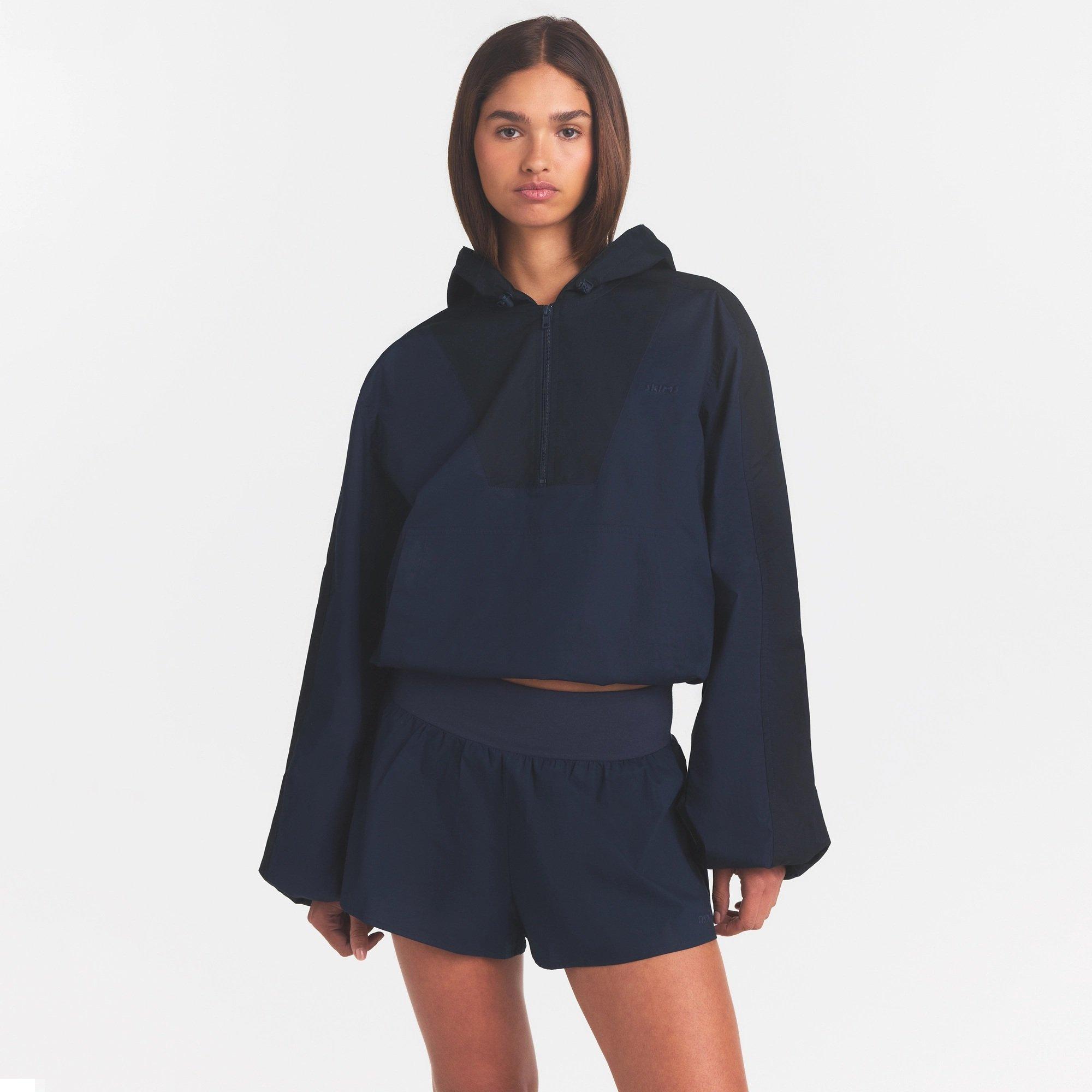 Navy - SKIMS - SKIMS Wvn Ctn Hf Zip Ld64 - 2