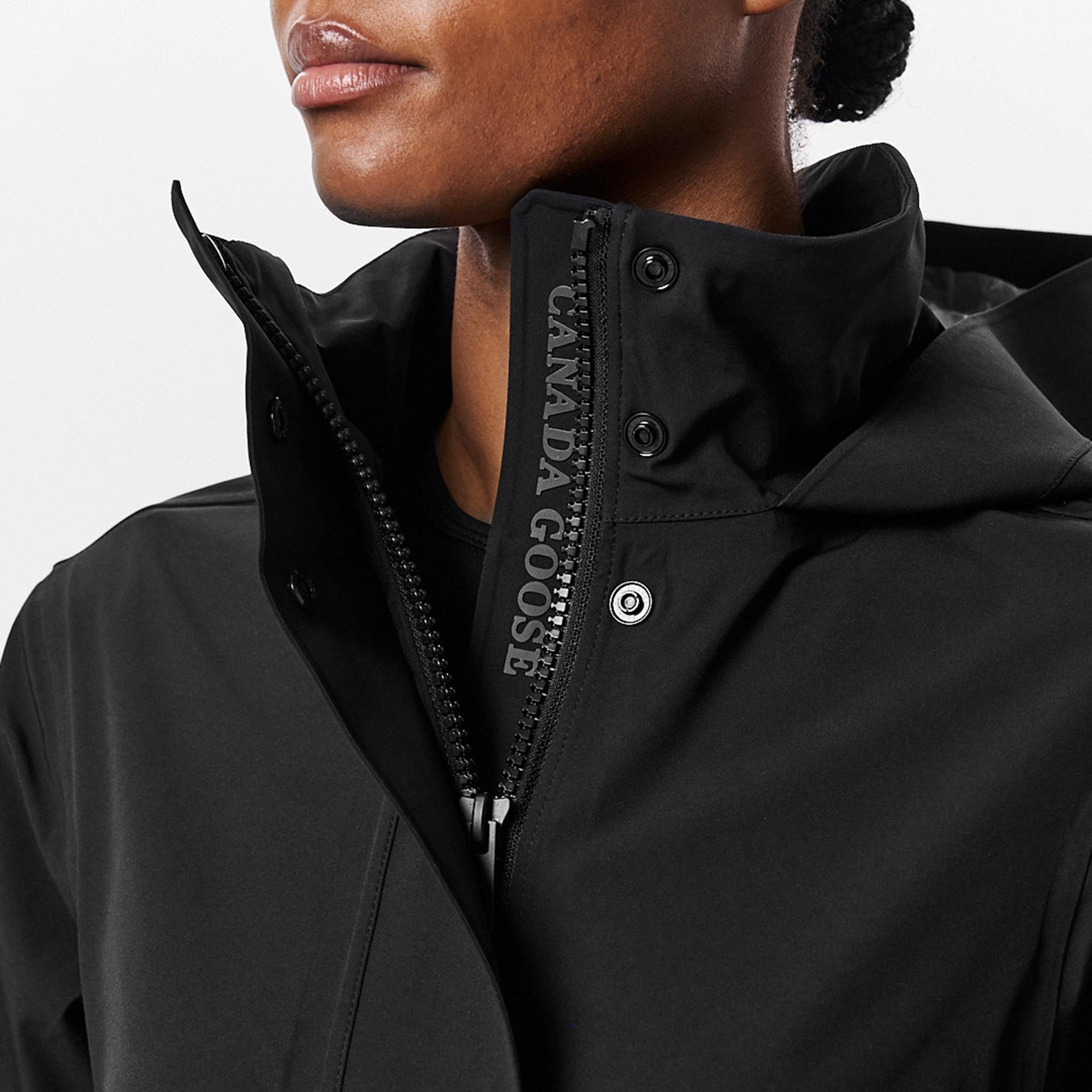 Black - Canada Goose - Women's Cardero Waterproof Rain Anorak - 4