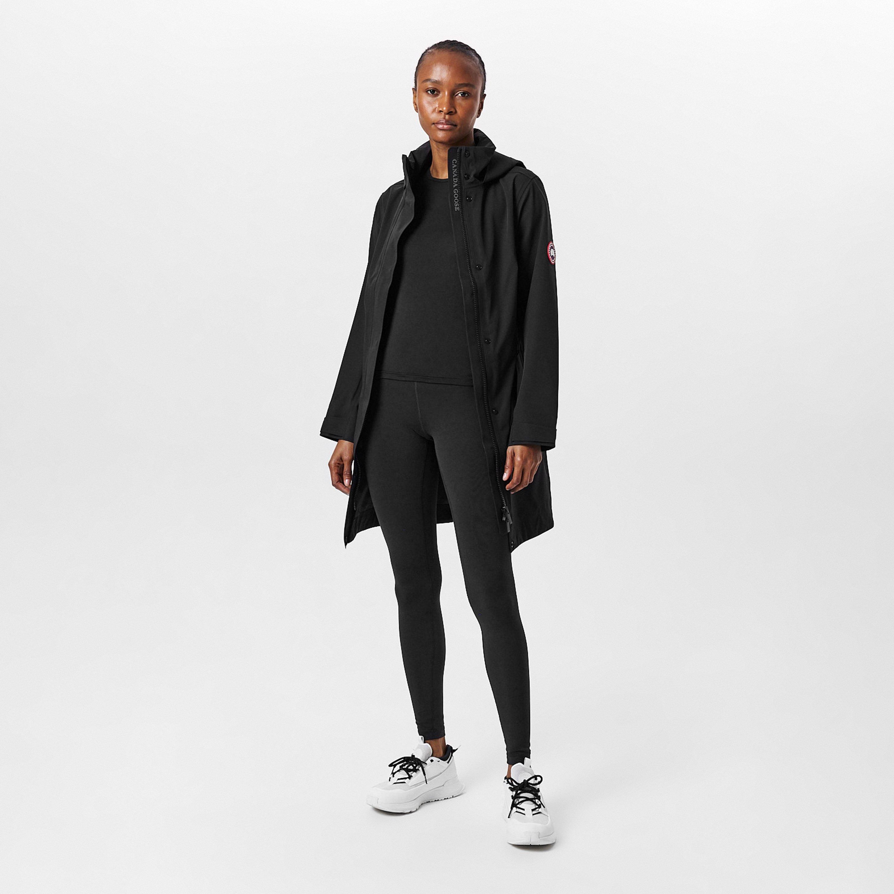 Black - Canada Goose - Women's Cardero Waterproof Rain Anorak - 5