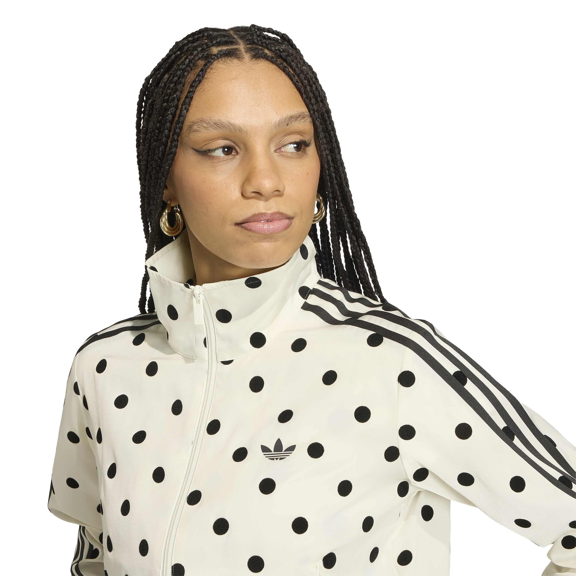 Off White/Blk - adidas Originals - Adidas Polka Dot TT Ld63 - 4