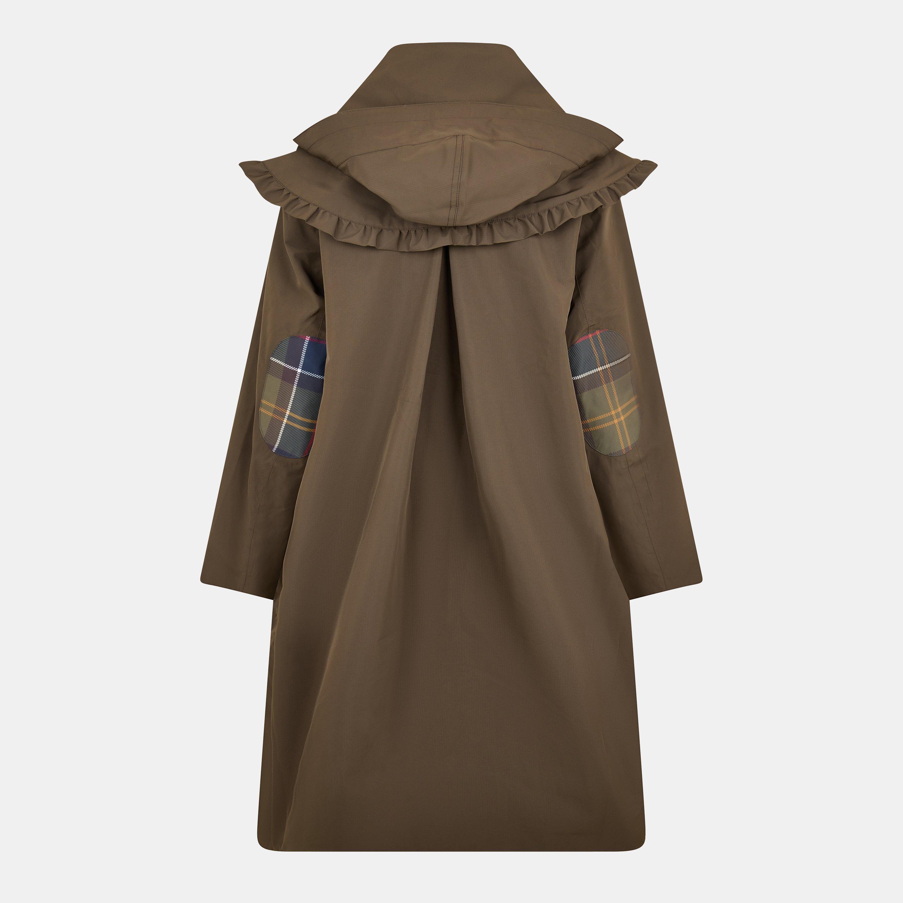 Olive - Barbour x Ganni - Waterproof Parka Jacket - 2