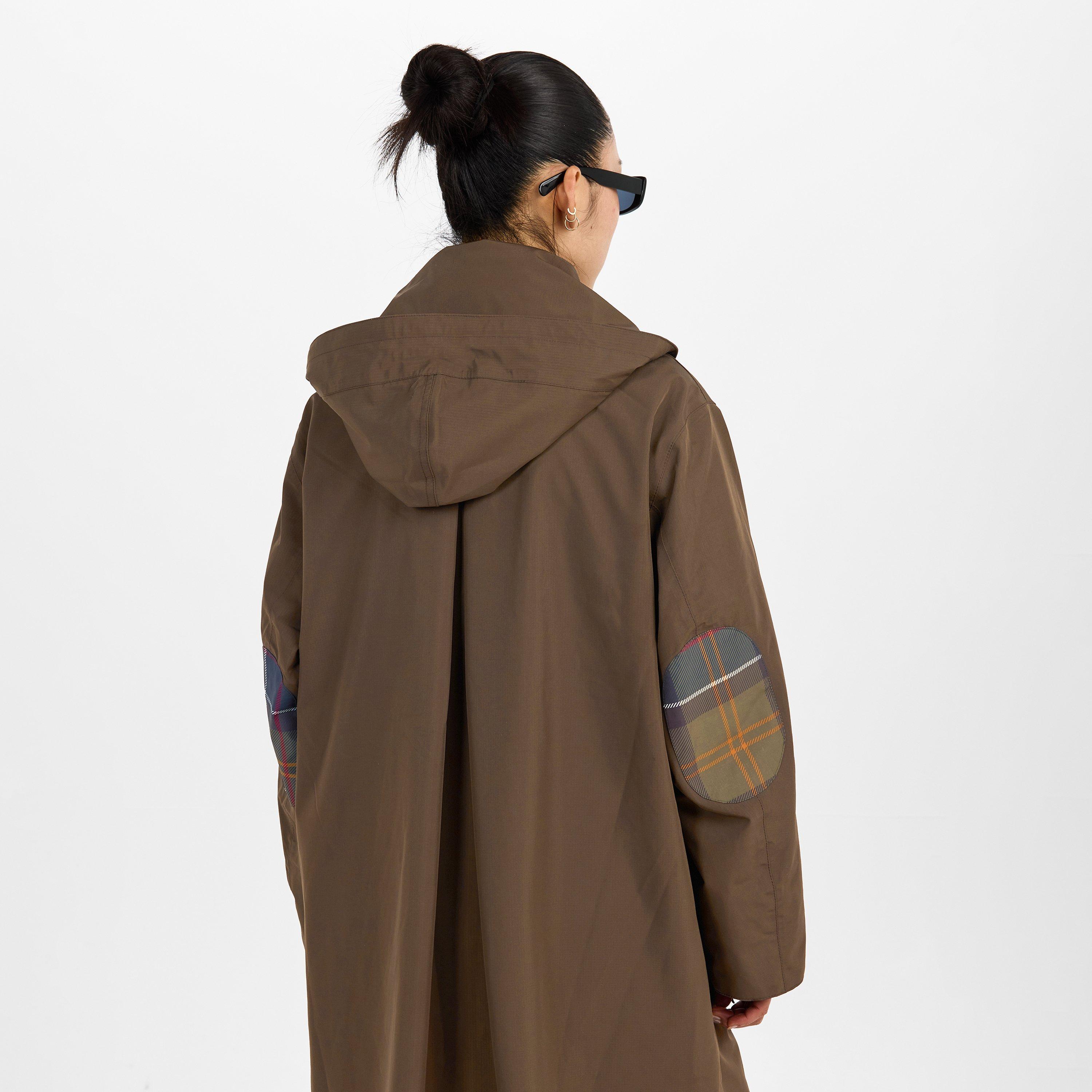 Olive - Barbour x Ganni - Waterproof Parka Jacket - 4