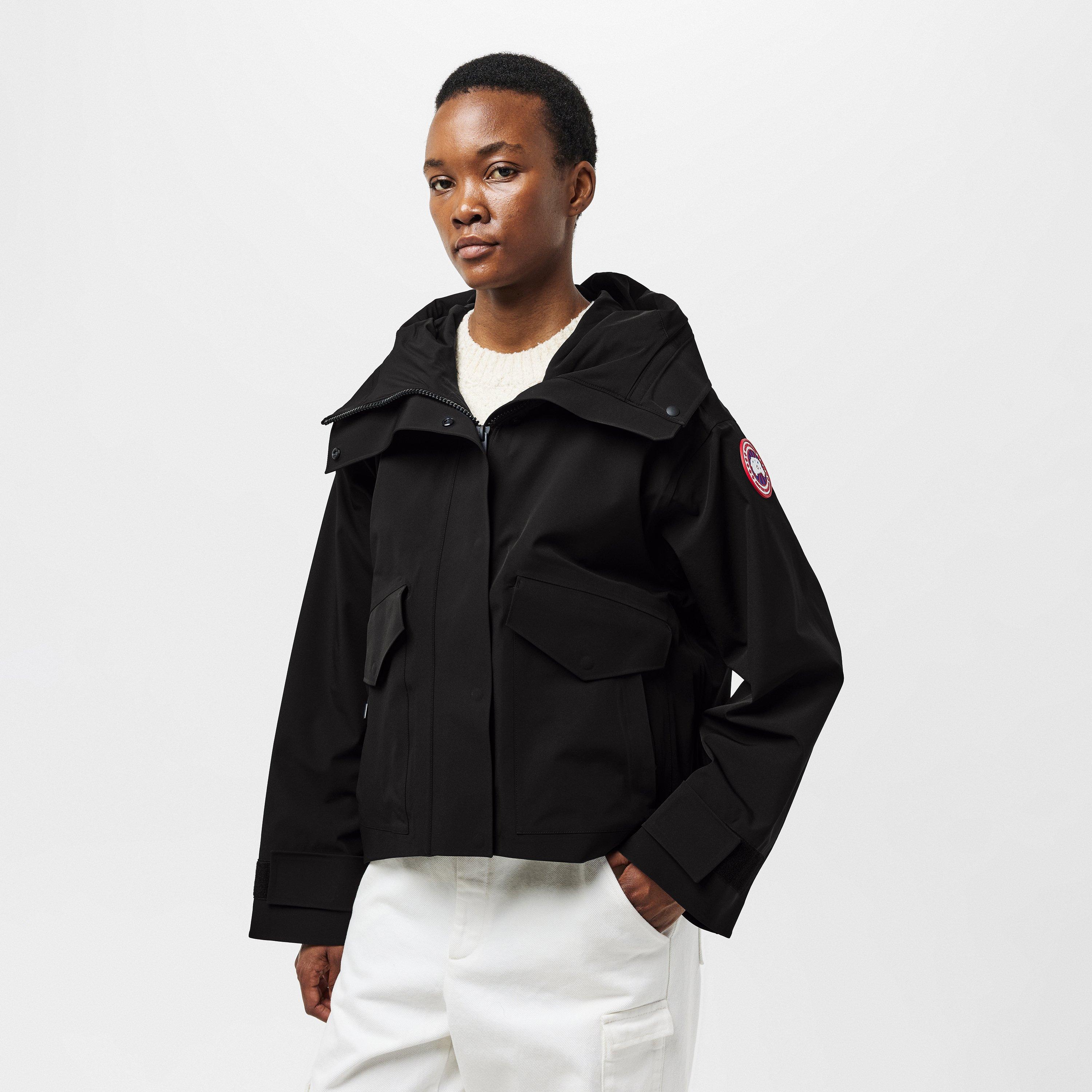 Black - Canada Goose - Tofino Rain Jacket - 3