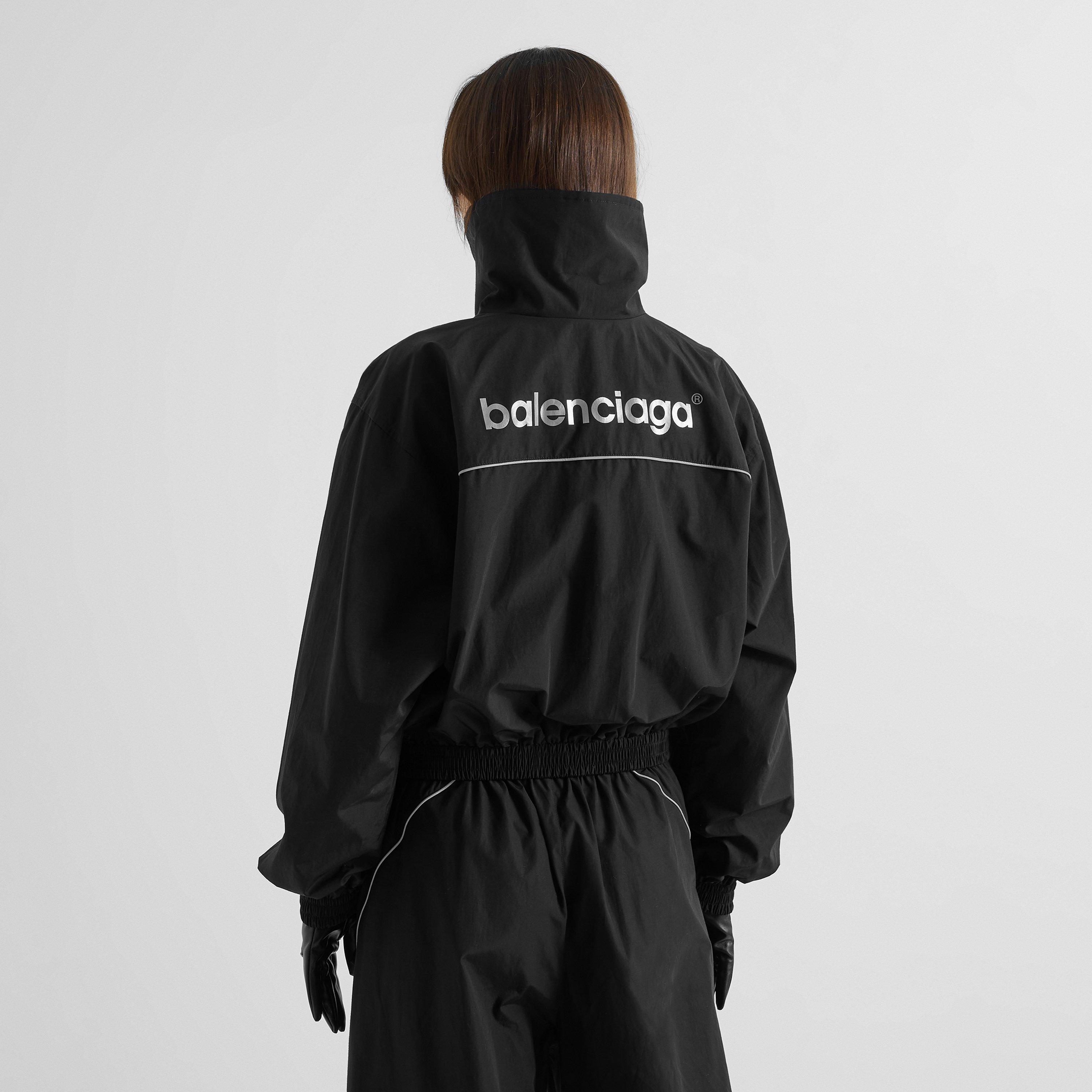 Black - Balenciaga - Bal Techno Tsuit Top Ld64 - 4