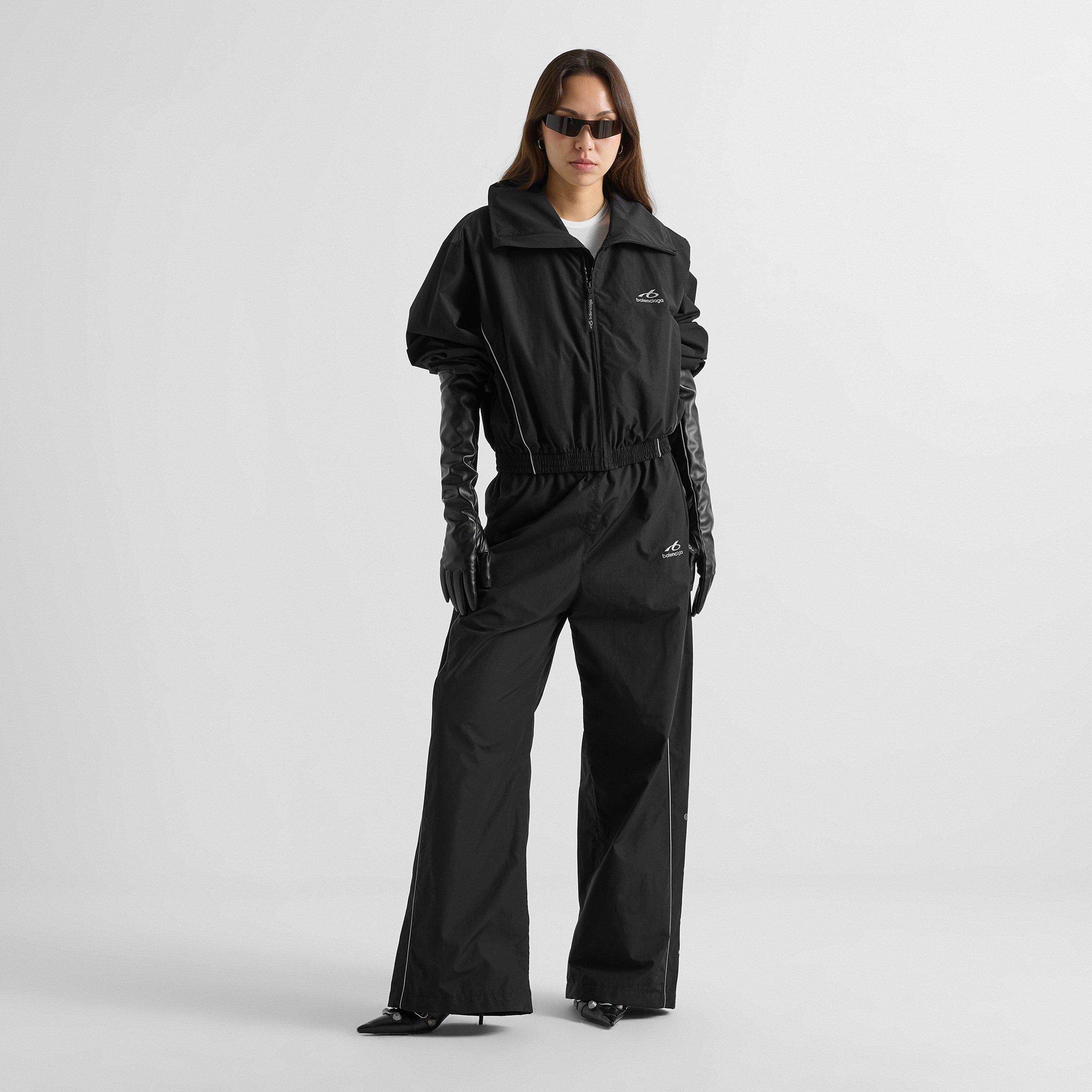 Black - Balenciaga - Bal Techno Tsuit Top Ld64 - 6
