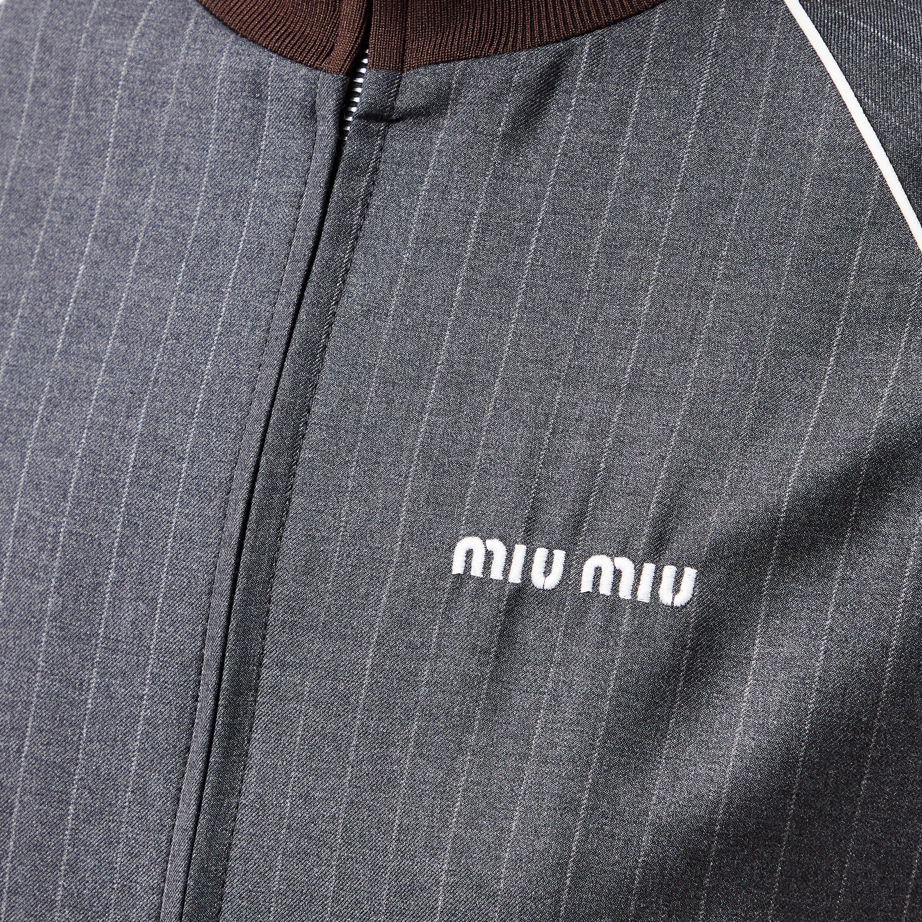 Ardesia - Miu Miu - Women's Technical Fabric Tracksuit Top - 5