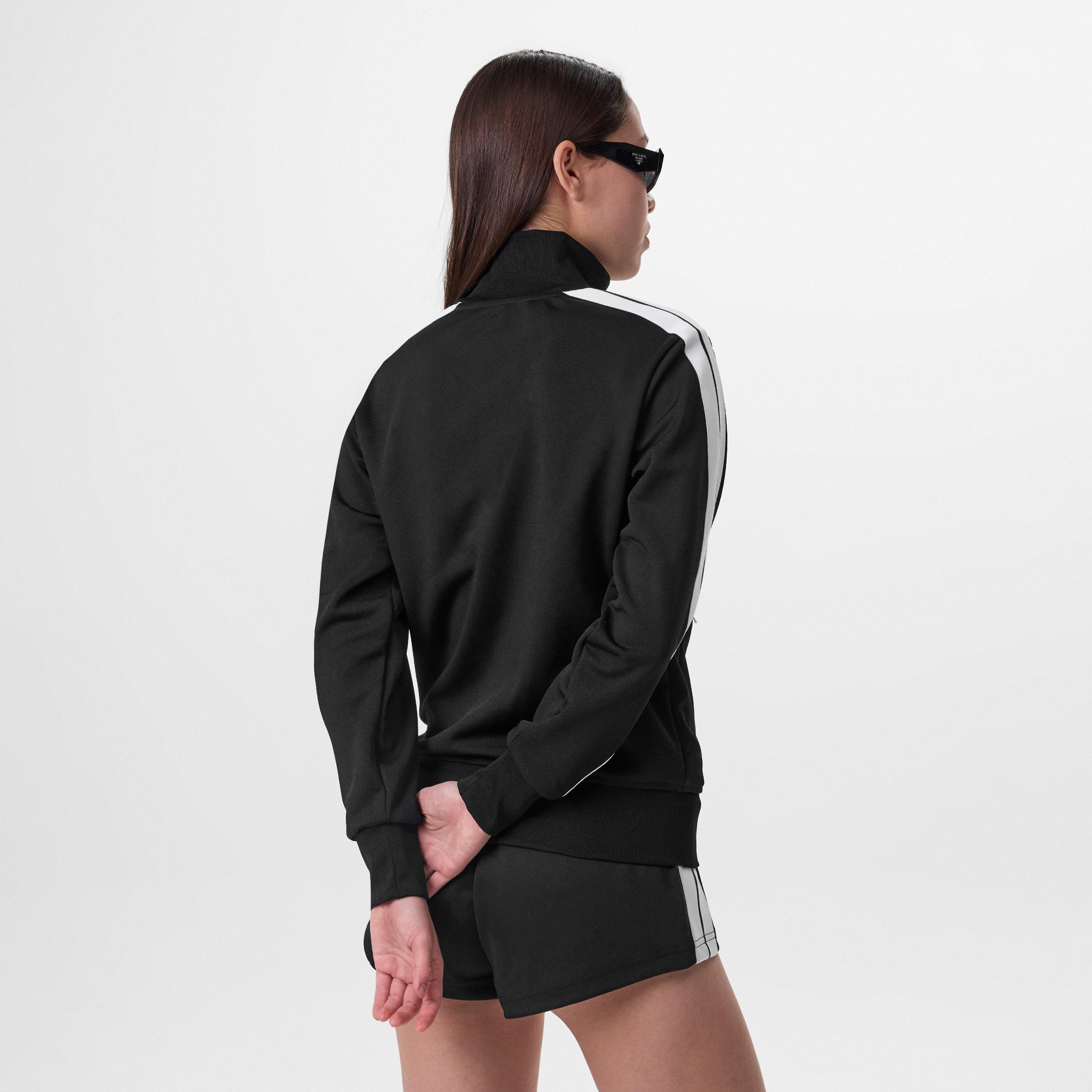 Nero/Bianco - Palm Angels - Classic Track Jacket - 3
