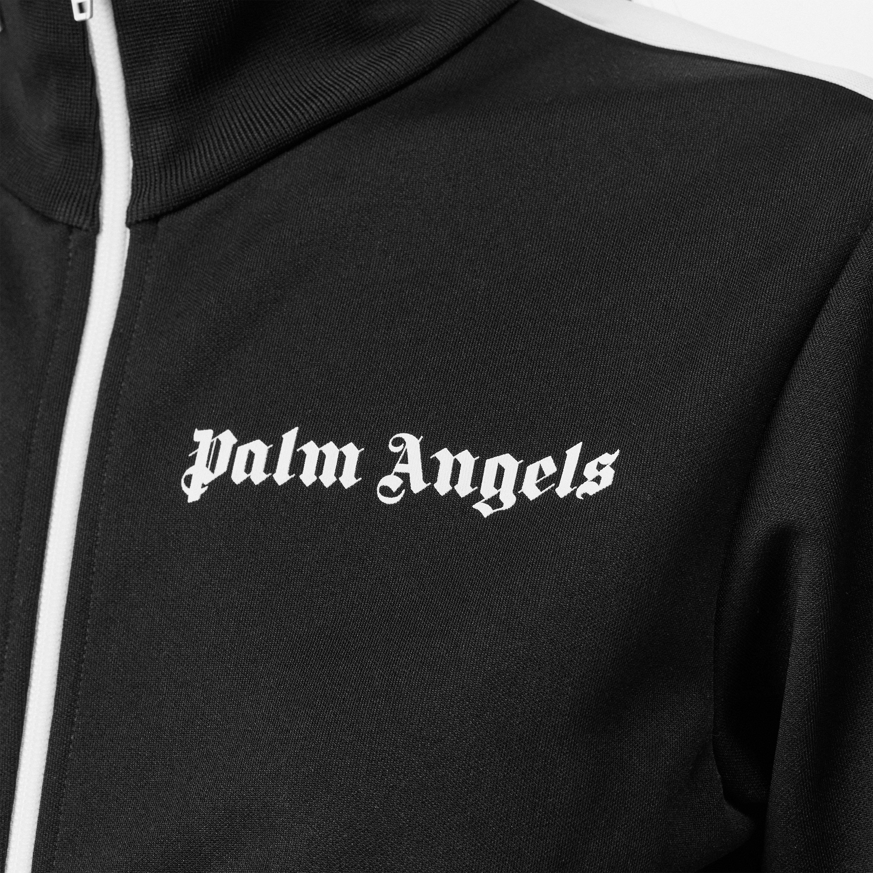 Nero/Bianco - Palm Angels - Classic Track Jacket - 4