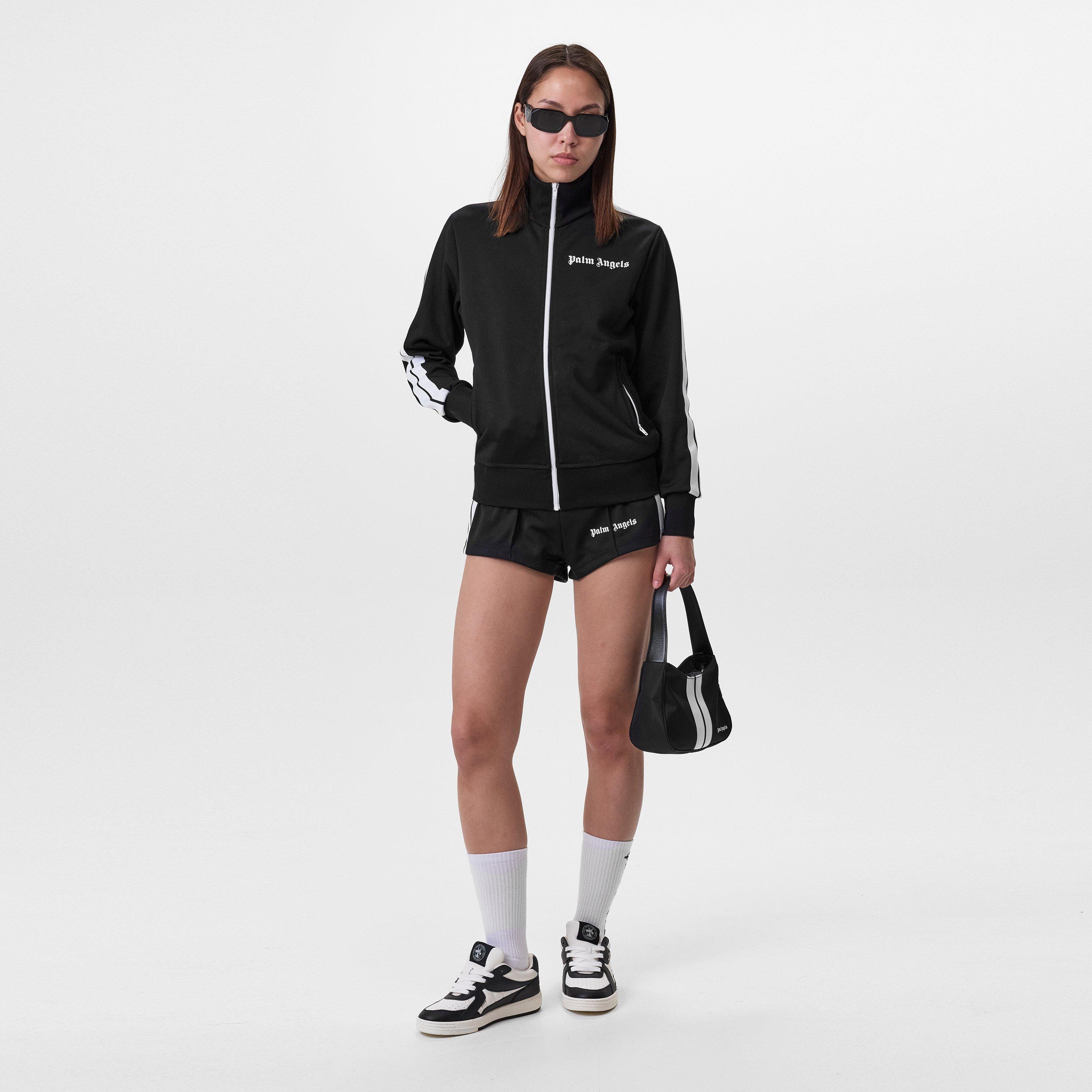 Nero/Bianco - Palm Angels - Classic Track Jacket - 5