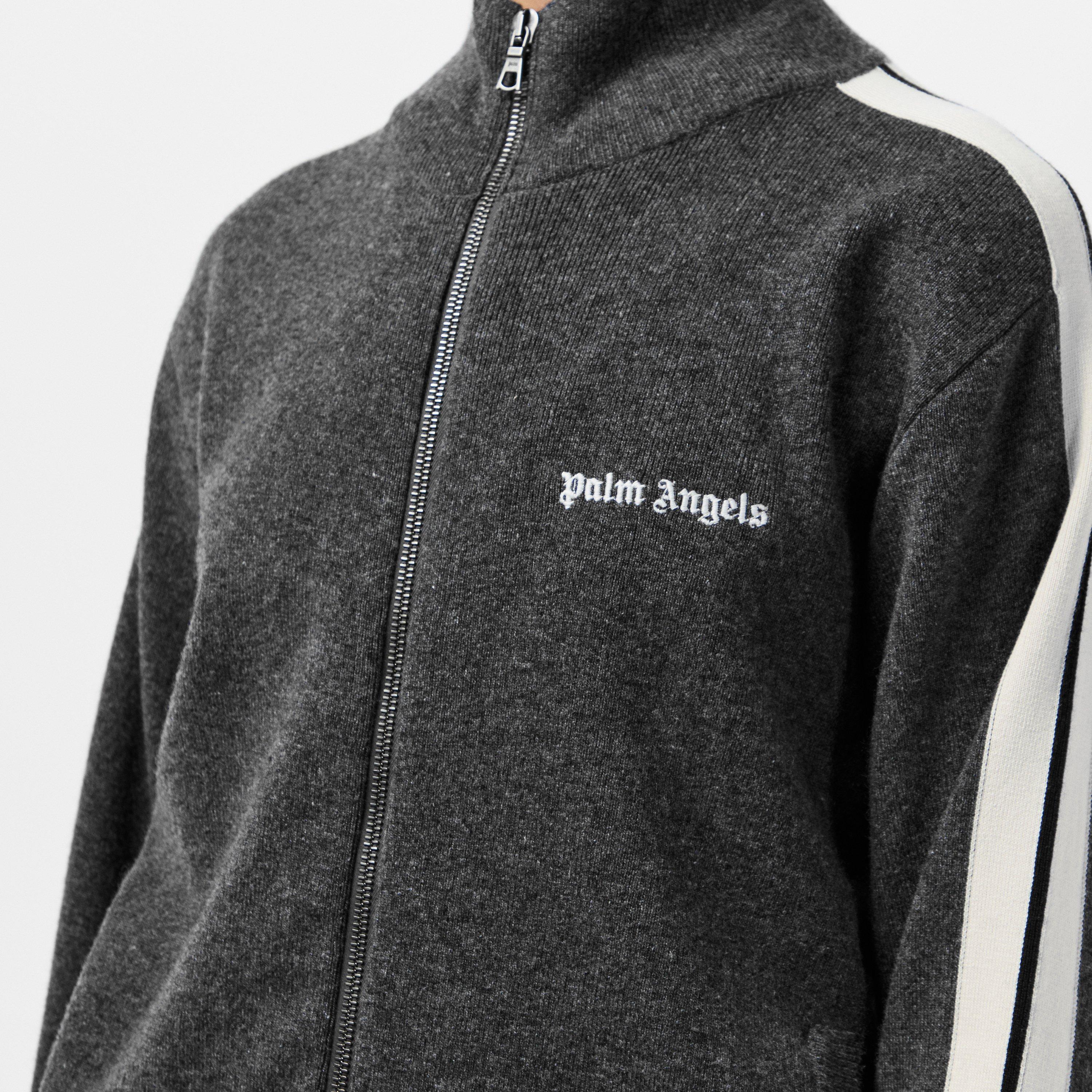 Grey - Palm Angels - Women's Knitted Tracksuit Top - 5
