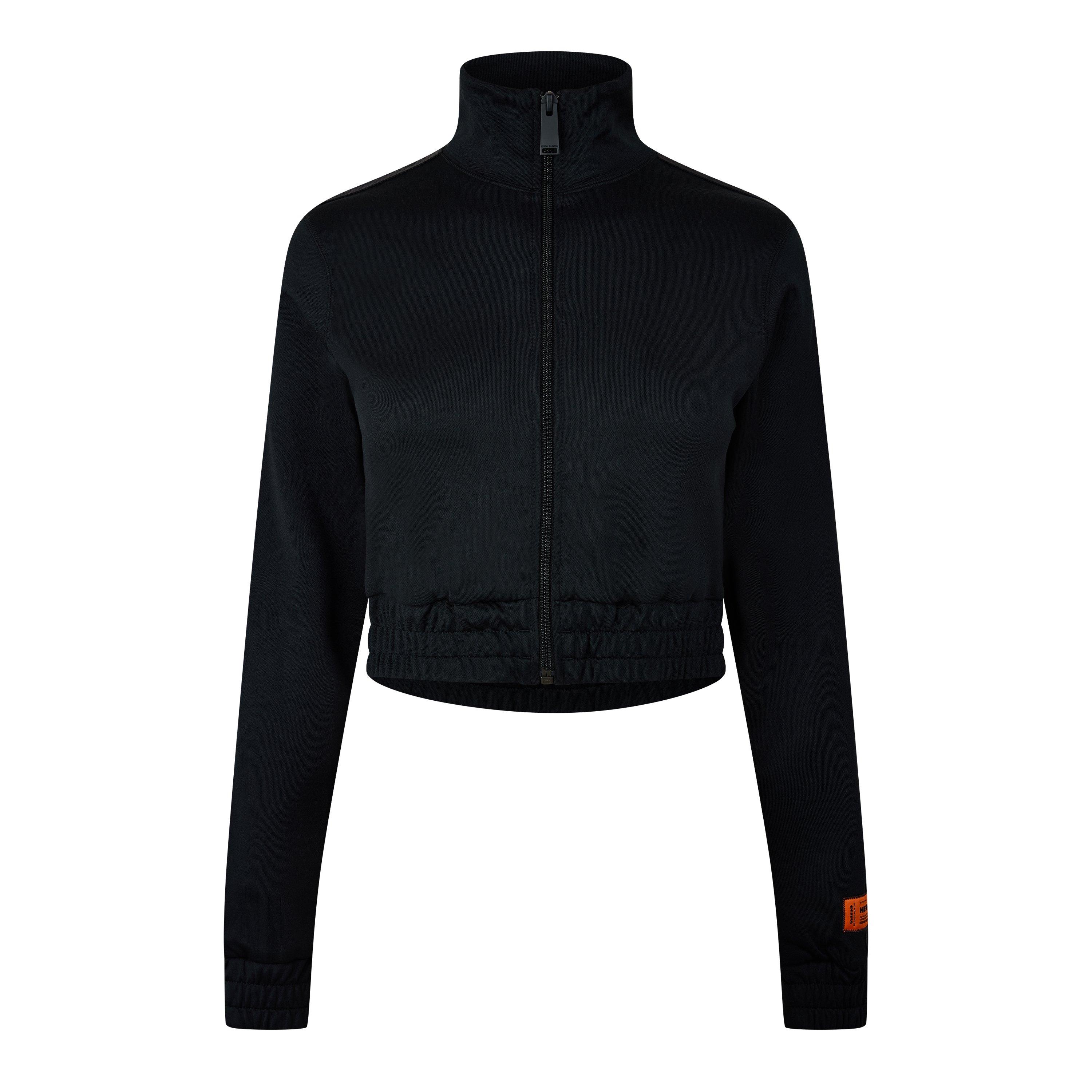 Heron Preston Women's Logo Patch Cropped Tracksuit Top