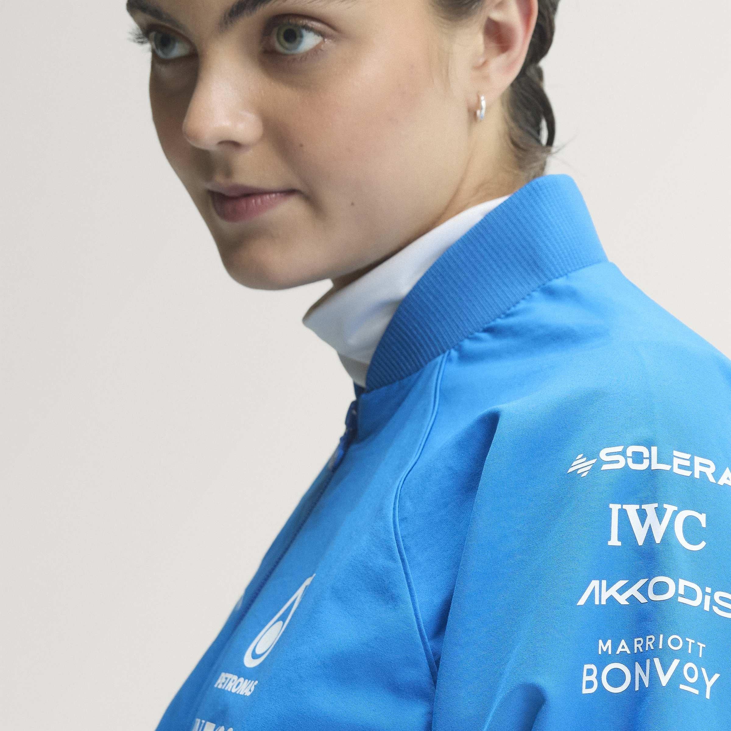 Blue/White - adidas Originals - x Mercedes AMG Petronas Formula 1 Team Blue Wonder Jacket - 10